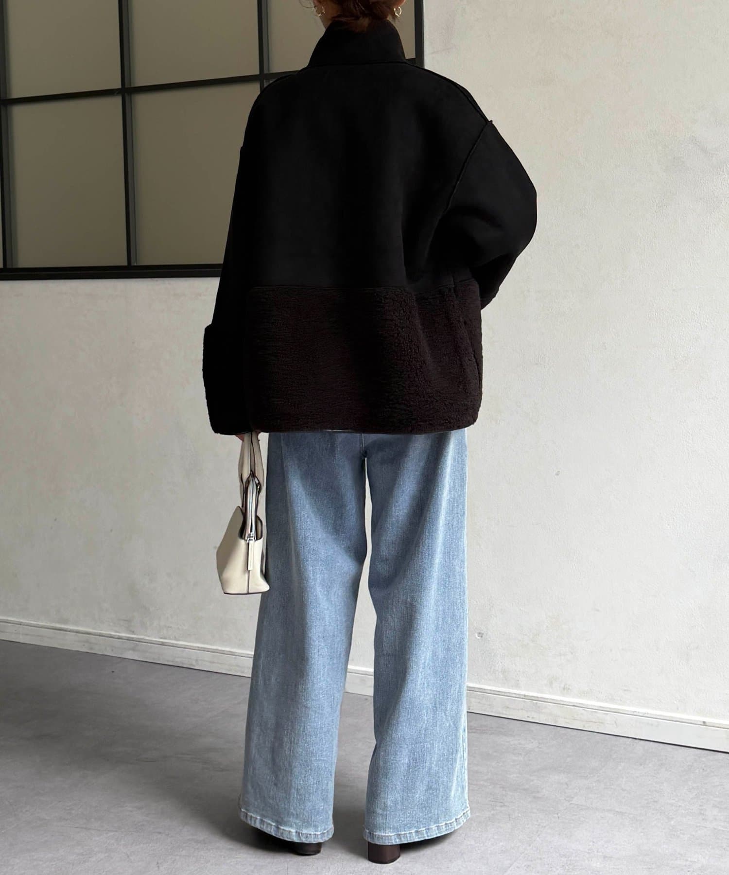 Chez toi(シェトワ) ムートンボアコート