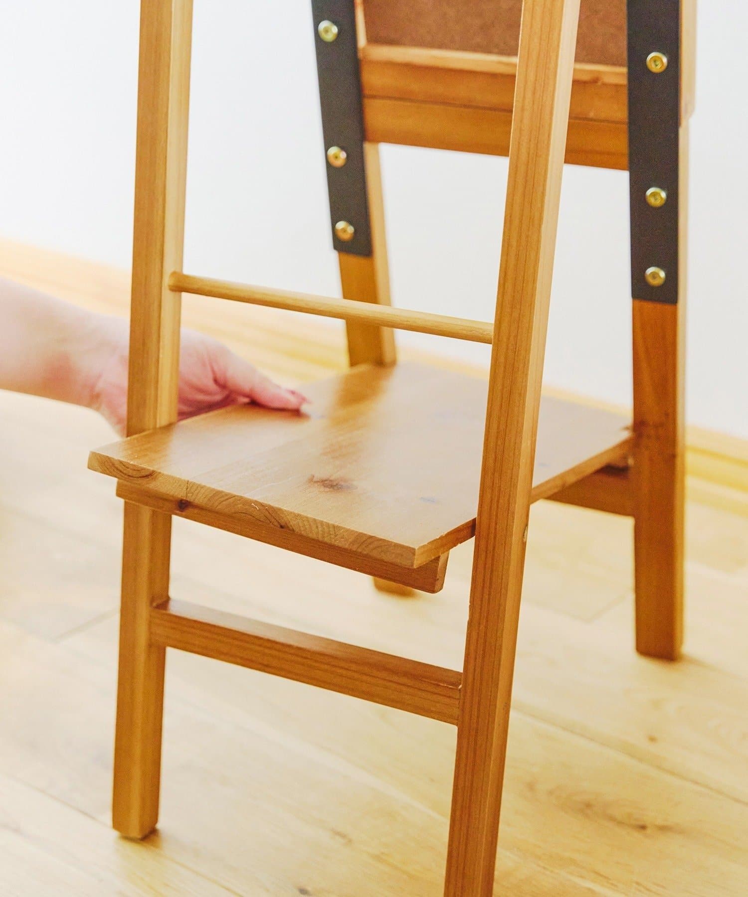 salut!(サリュ) 《見せずに魅せる／WEB限定再入荷》ラダースタンドミラー