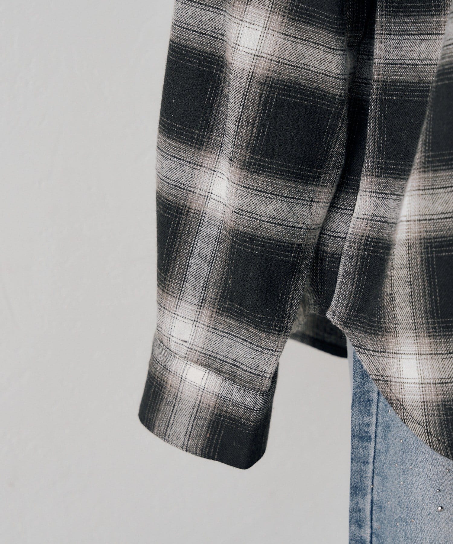 NICE CLAUP / OLIVE des OLIVE OUTLET(ナイスクラップ  / オリーブ デ オリーブ アウトレット) 【ANOTHER BRANCH】チェックフードシャツ