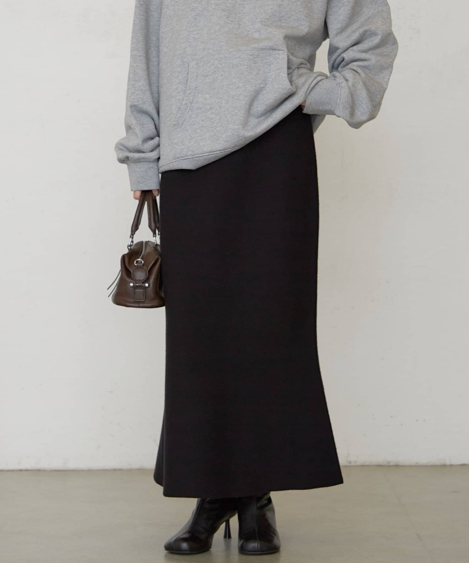 LOUNGEDRESS(ラウンジドレス) 《セットアップ可》スウェットライクフレアスカート
