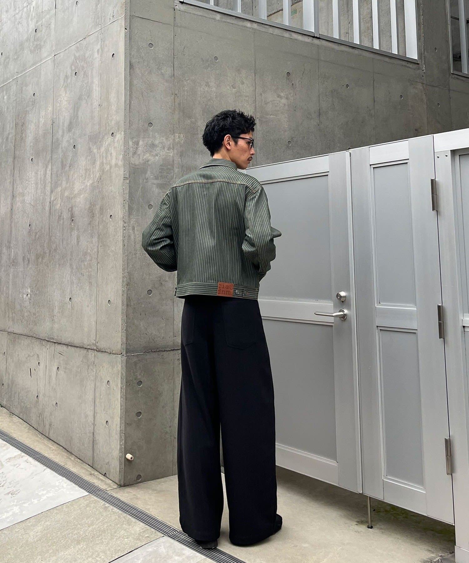 CIAOPANIC(チャオパニック) 無差別ウールライクスラックス