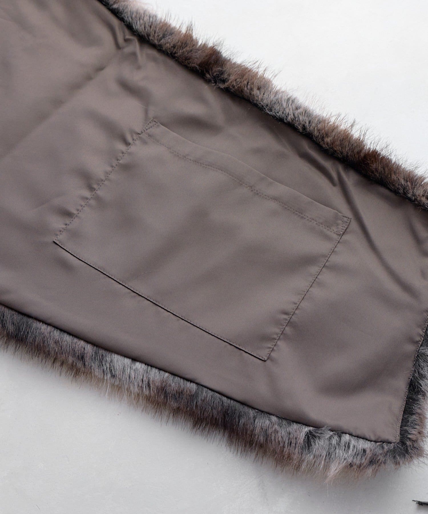 Pasterip(パセリ) Fur multi cape