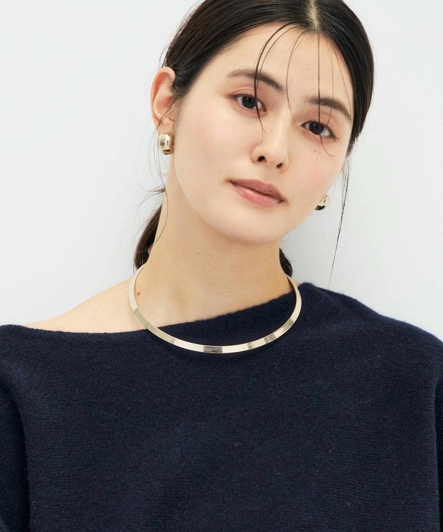 NOLLEY'S(ノーリーズ) 【BECシリーズ】カシミヤ混紡毛ショート丈プルオーバー