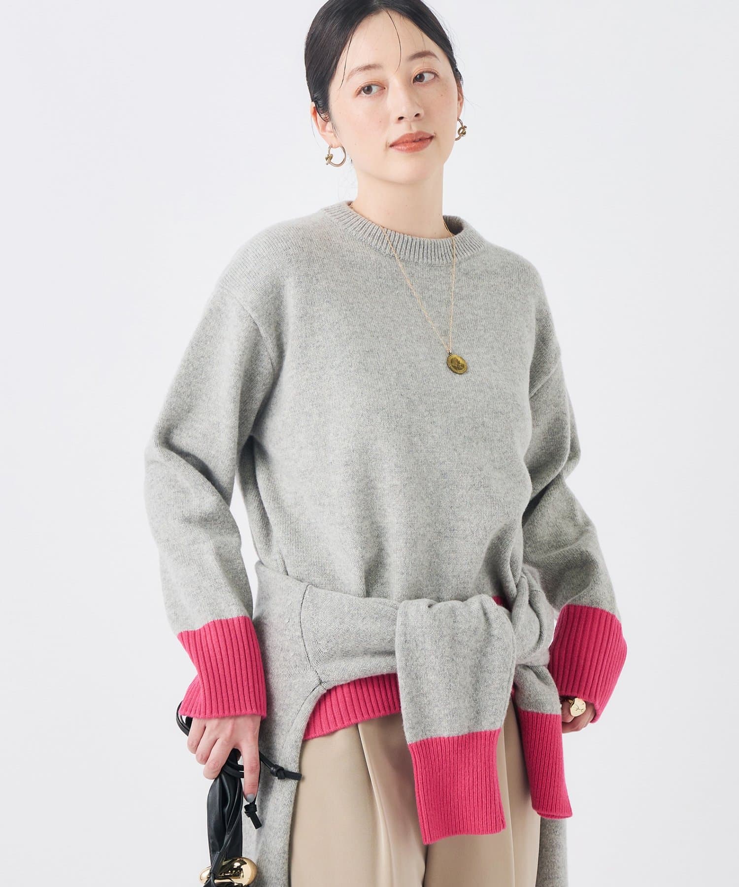 NOLLEY'S(ノーリーズ) 【WEB＆店舗限定カラーあり】MUSICクルーネックプルオーバー