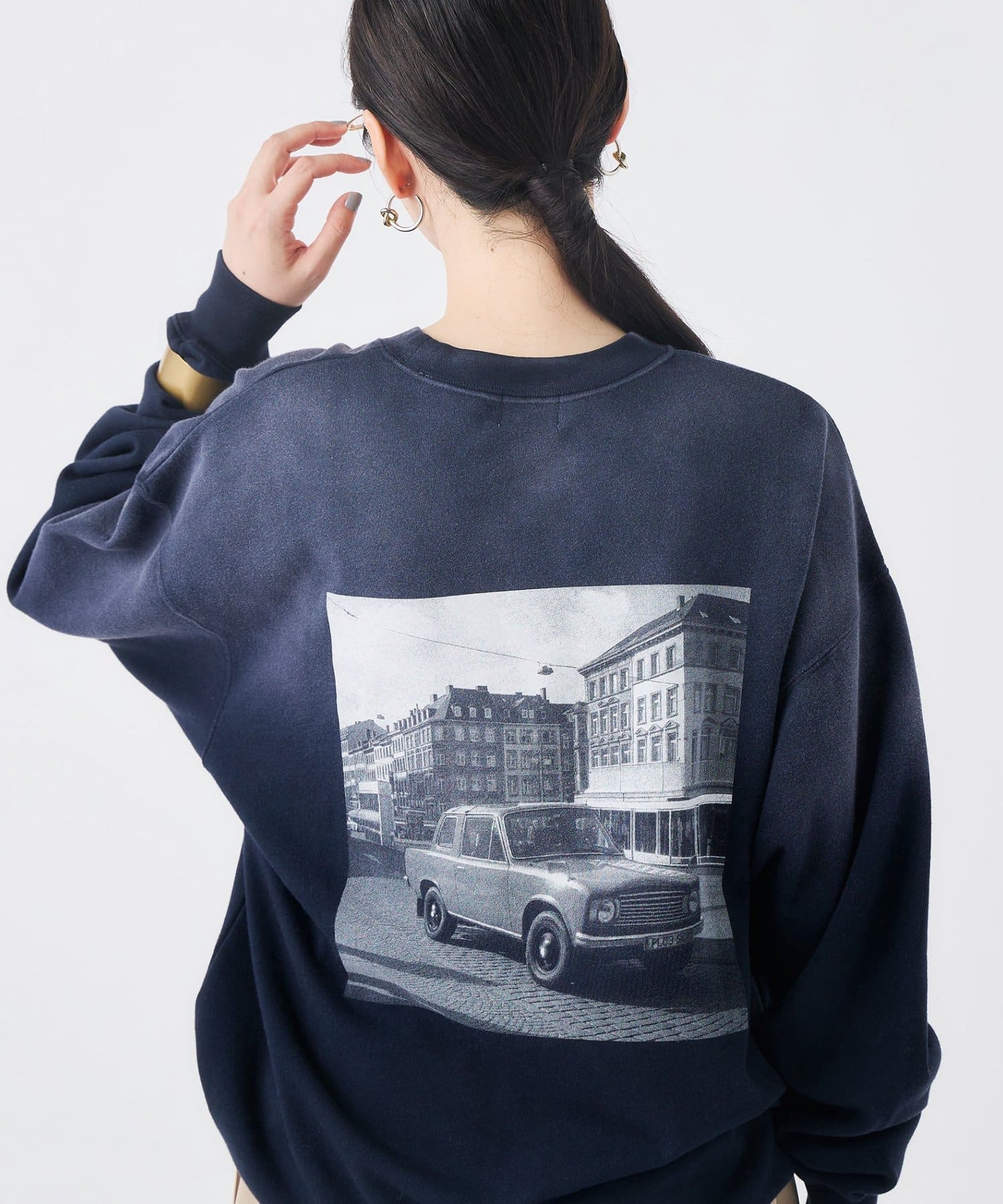 NOLLEY'S(ノーリーズ) 【GULF COAST SPORTSWEAR】別注フォトプリントスウェット