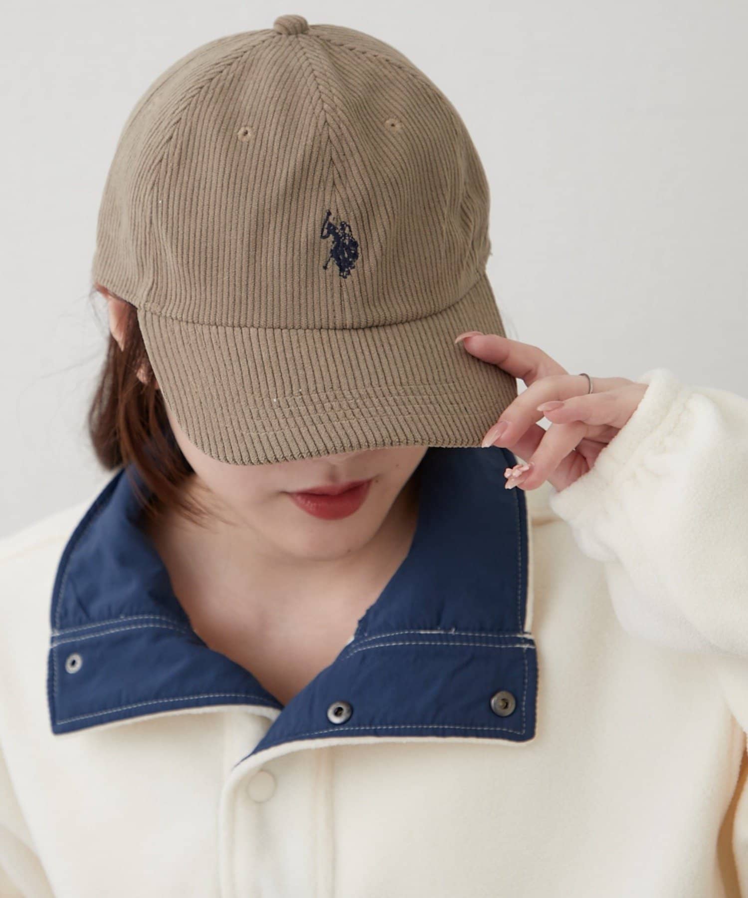 Remind me and forever(リマインドミーアンドフォーエバー) 【US. POLO ASSN.】コーデュロイキャップ