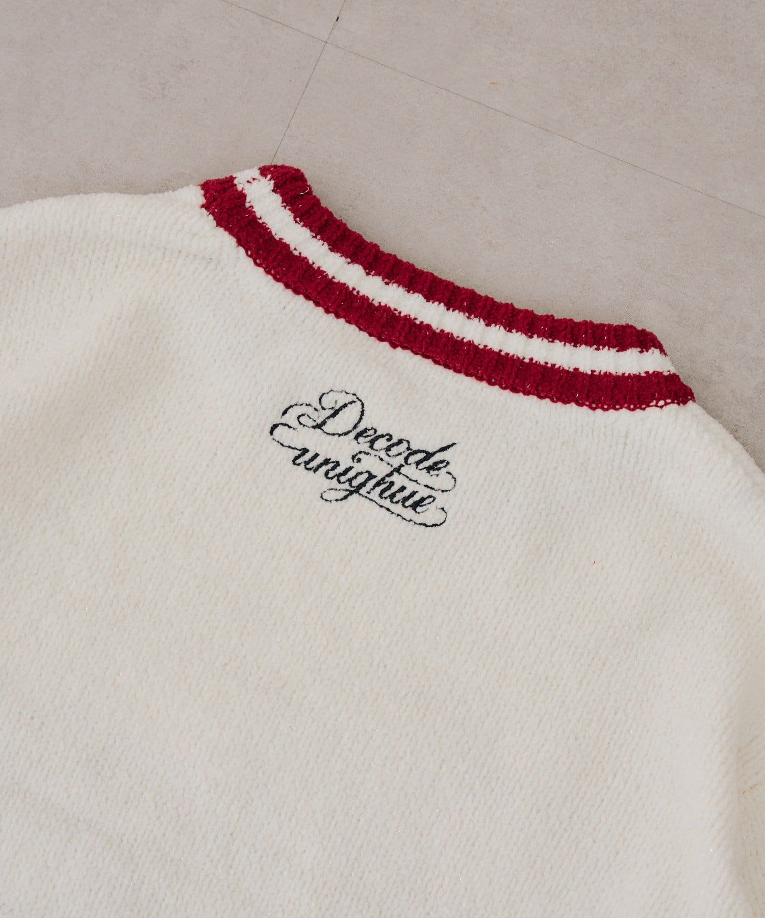 NICE CLAUP / OLIVE des OLIVE OUTLET(ナイスクラップ  / オリーブ デ オリーブ アウトレット) 【continuer】ハートロゴニット