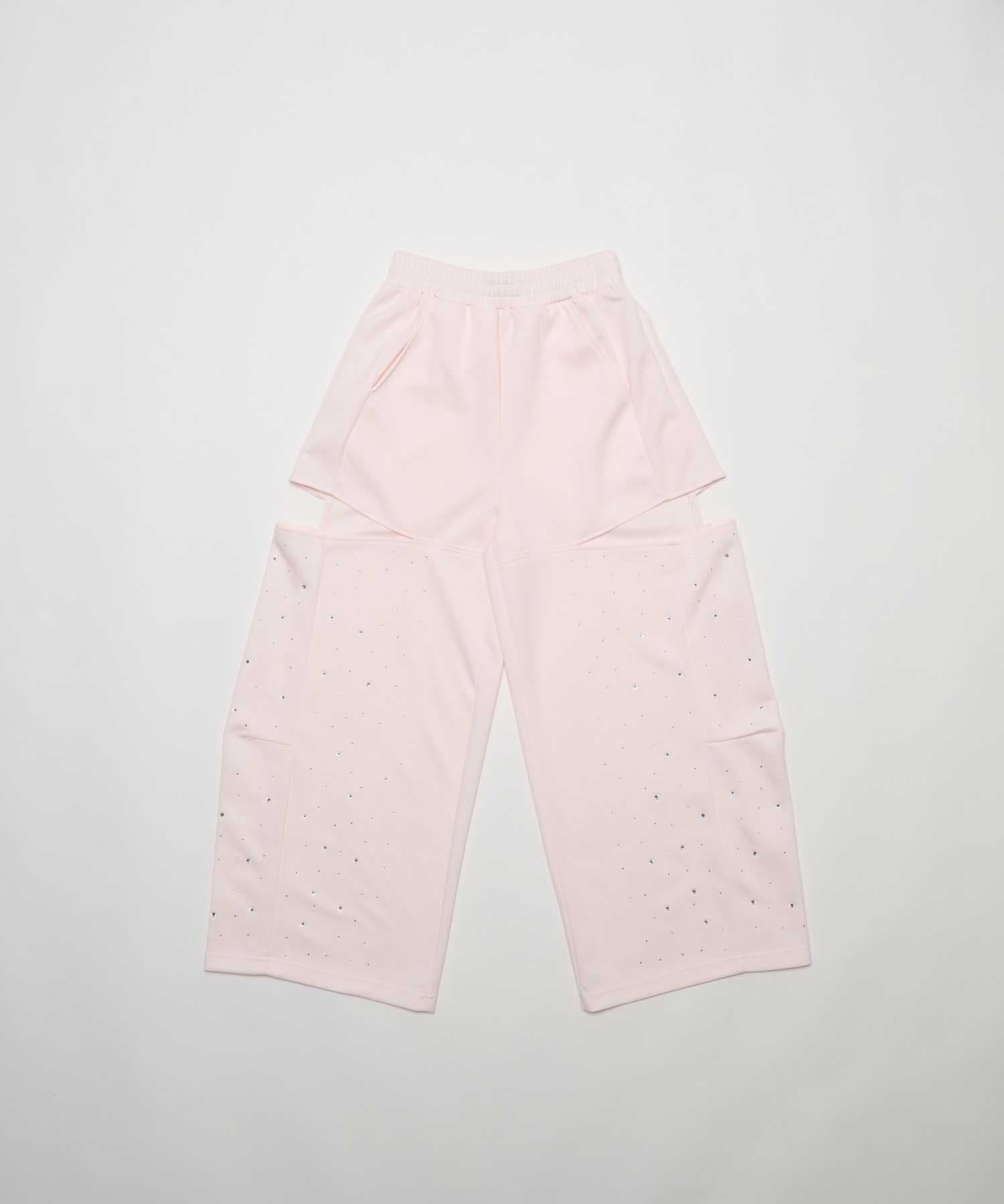 Belle Charme(ベルシャルム) Twinkle Wide Sweart Pants