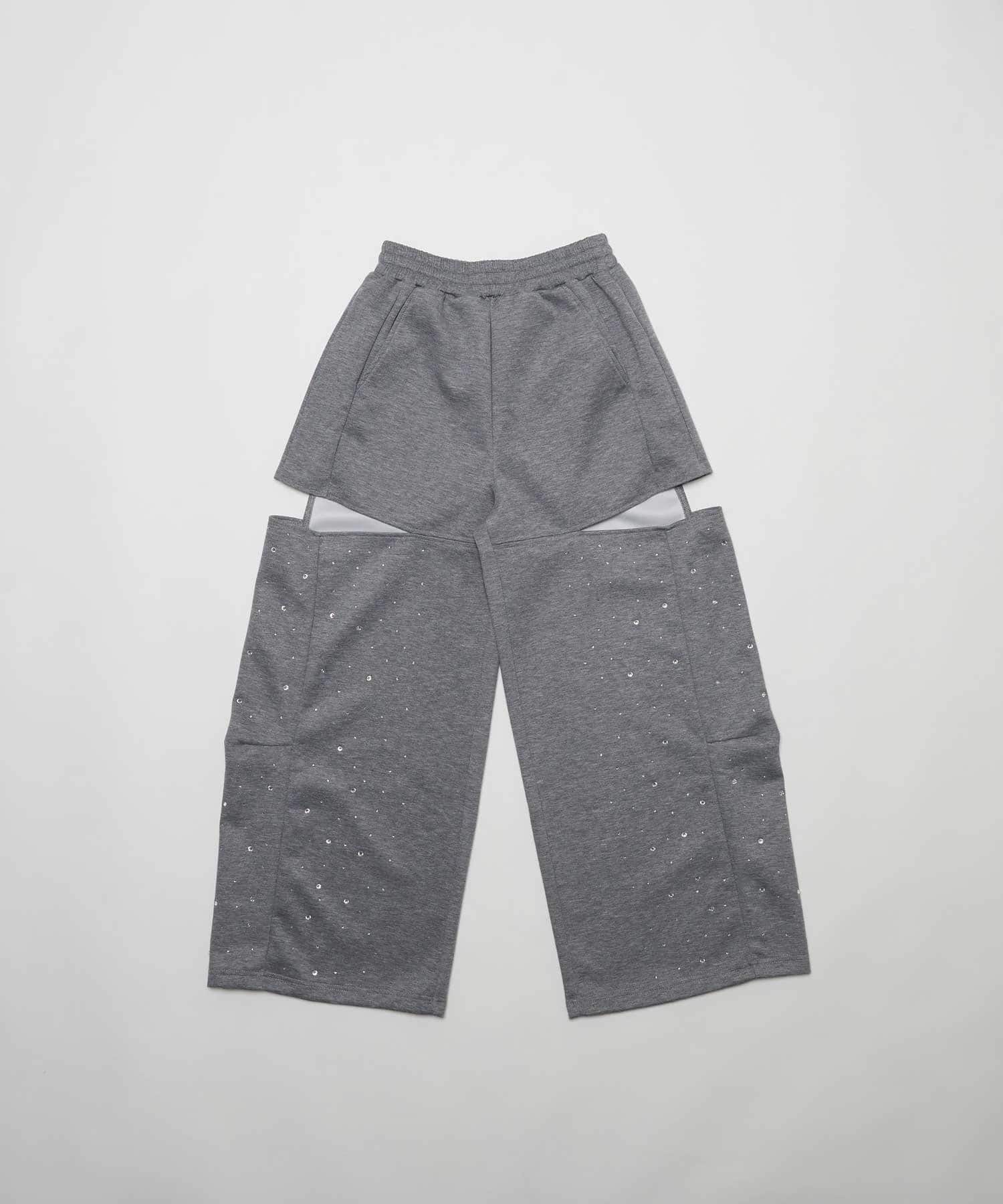Belle Charme(ベルシャルム) Twinkle Wide Sweart Pants