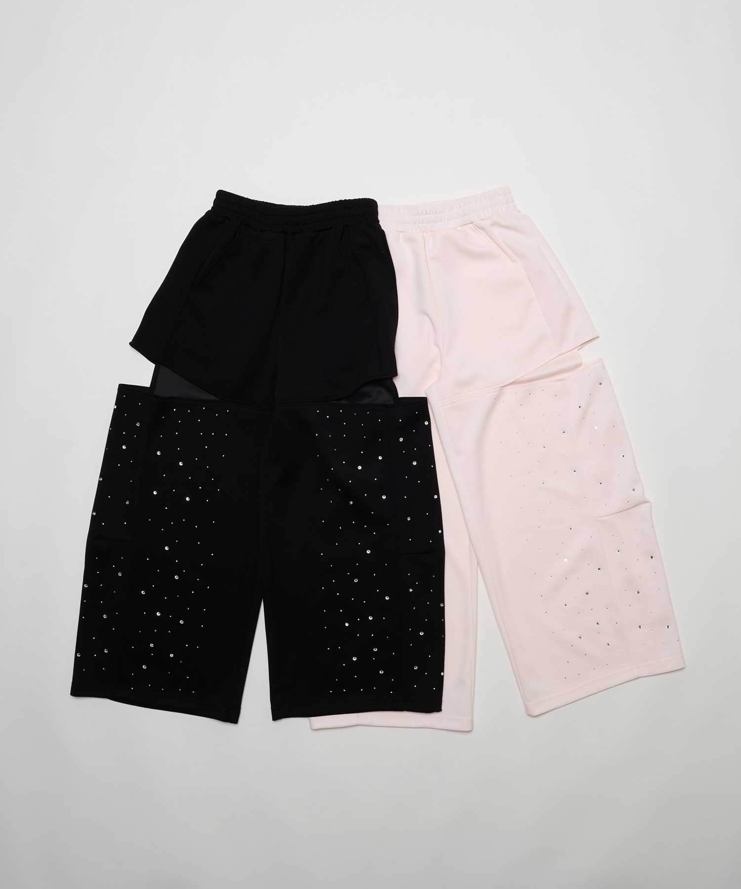 Belle Charme(ベルシャルム) Twinkle Wide Sweart Pants