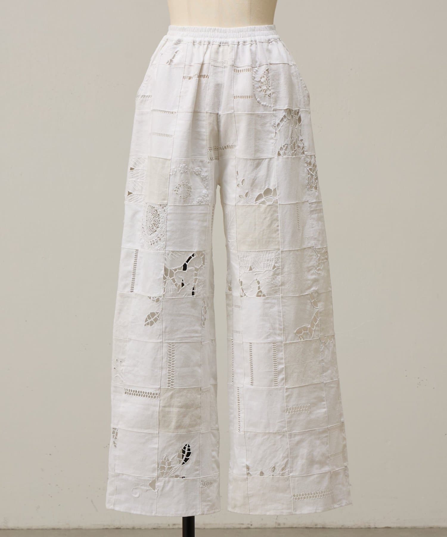 BEARDSLEY(ビアズリー) パッチワークレースパンツ《Maison Flore》