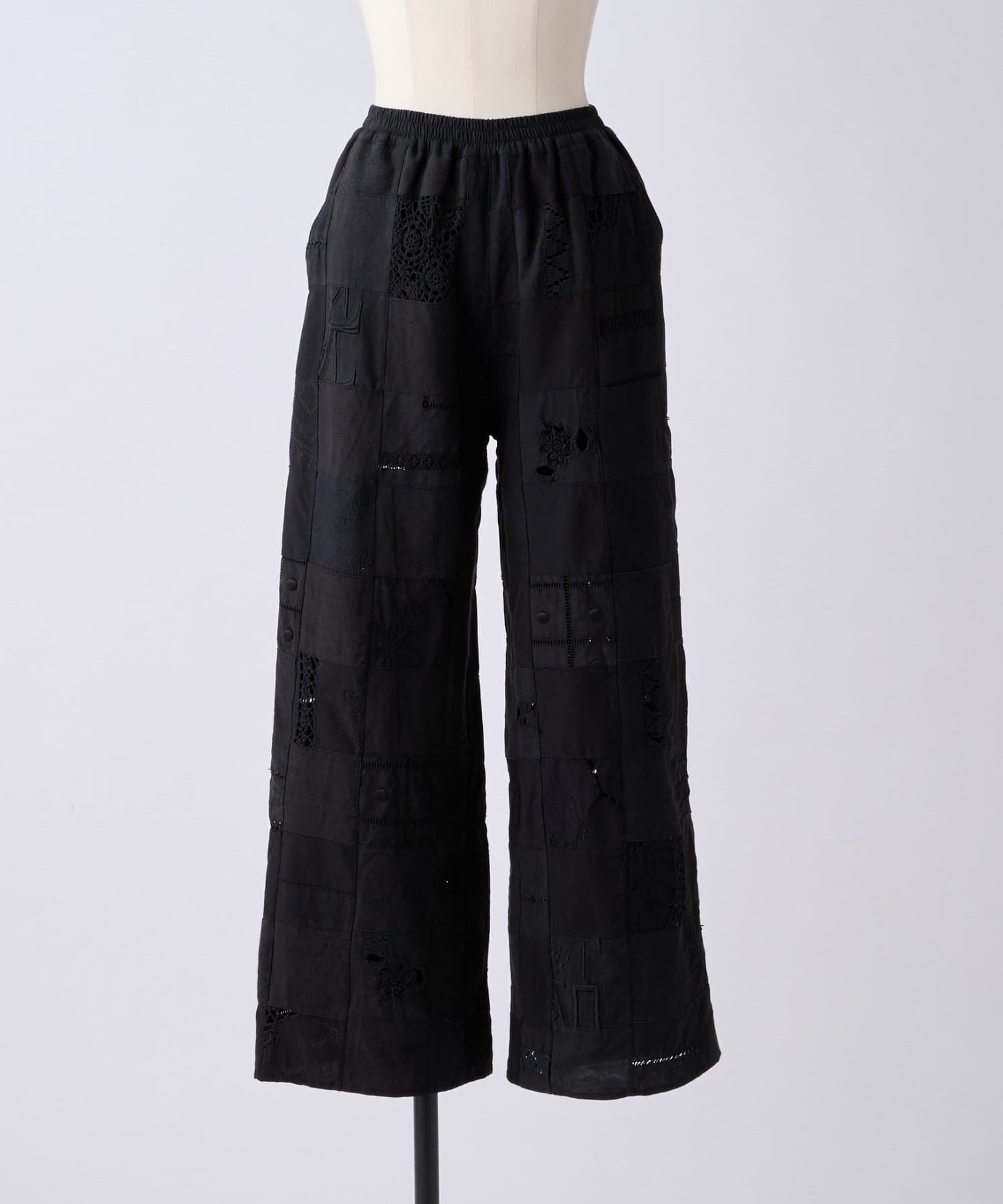 BEARDSLEY(ビアズリー) パッチワークレースパンツ《Maison Flore》