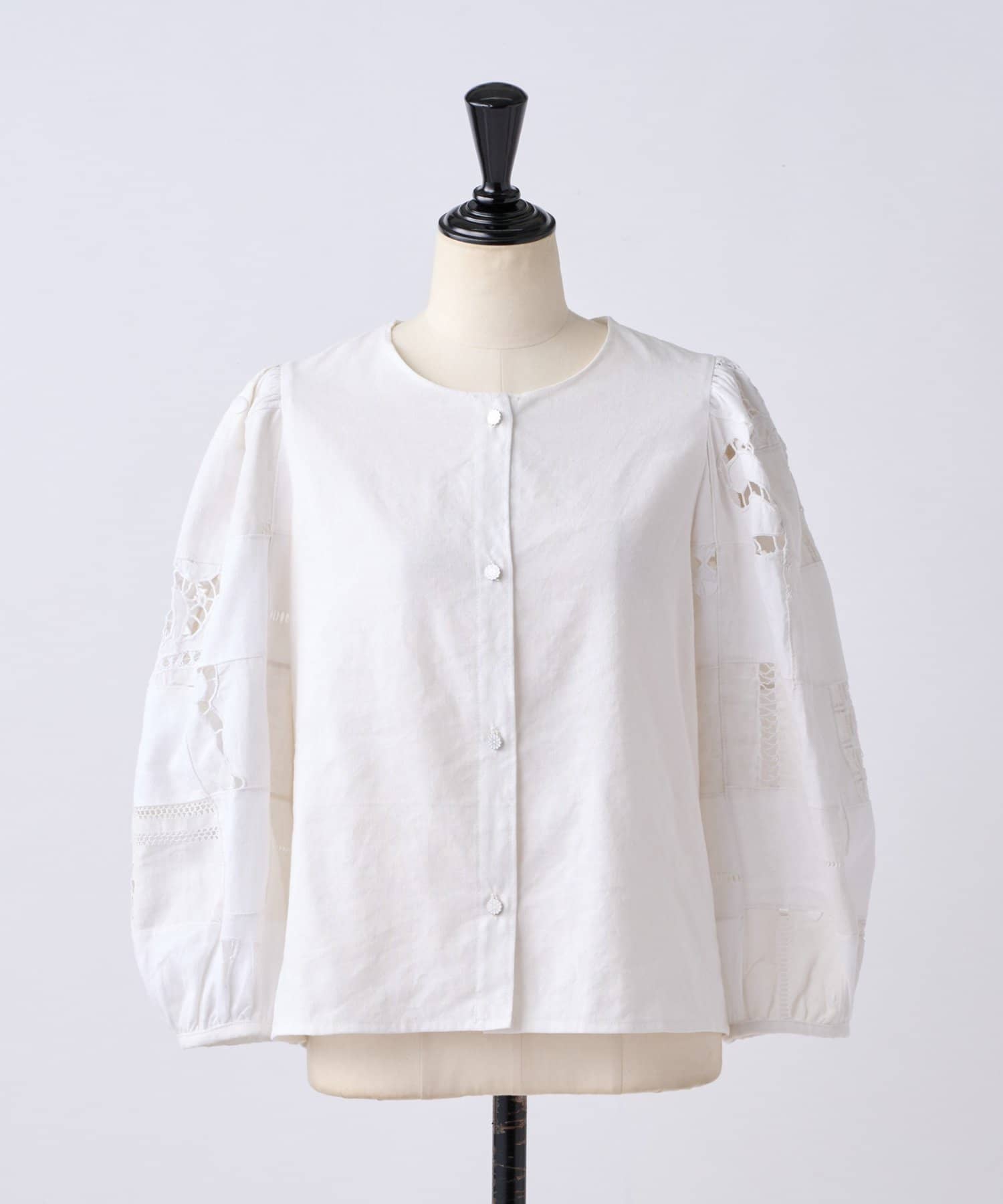 BEARDSLEY(ビアズリー) パッチワークレースブラウス《Maison Flore》