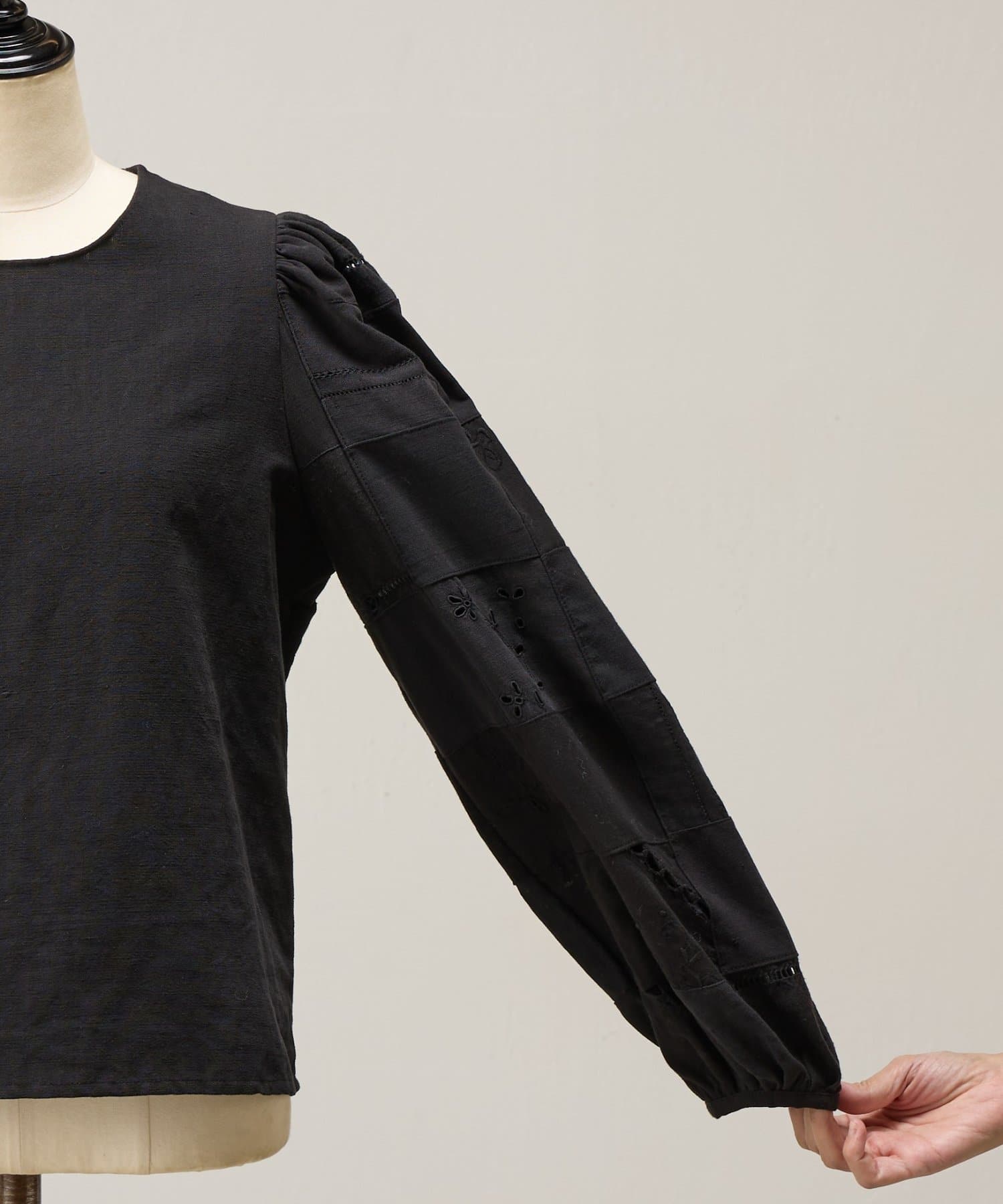 BEARDSLEY(ビアズリー) パッチワークレースブラウス《Maison Flore》