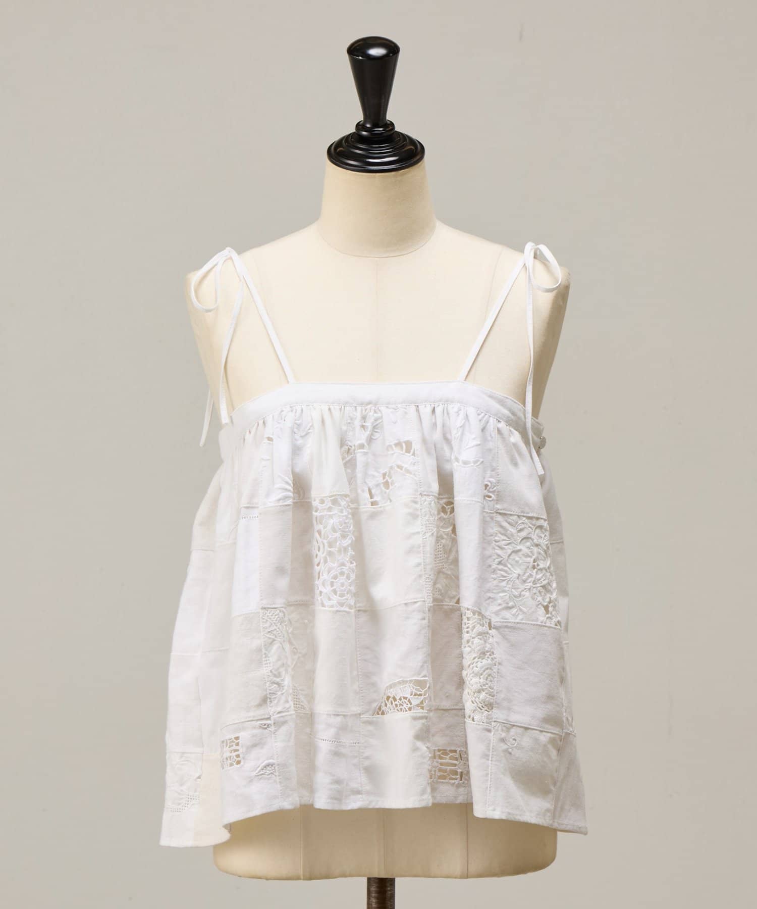 BEARDSLEY(ビアズリー) パッチワークレースキャミ《Maison Flore》