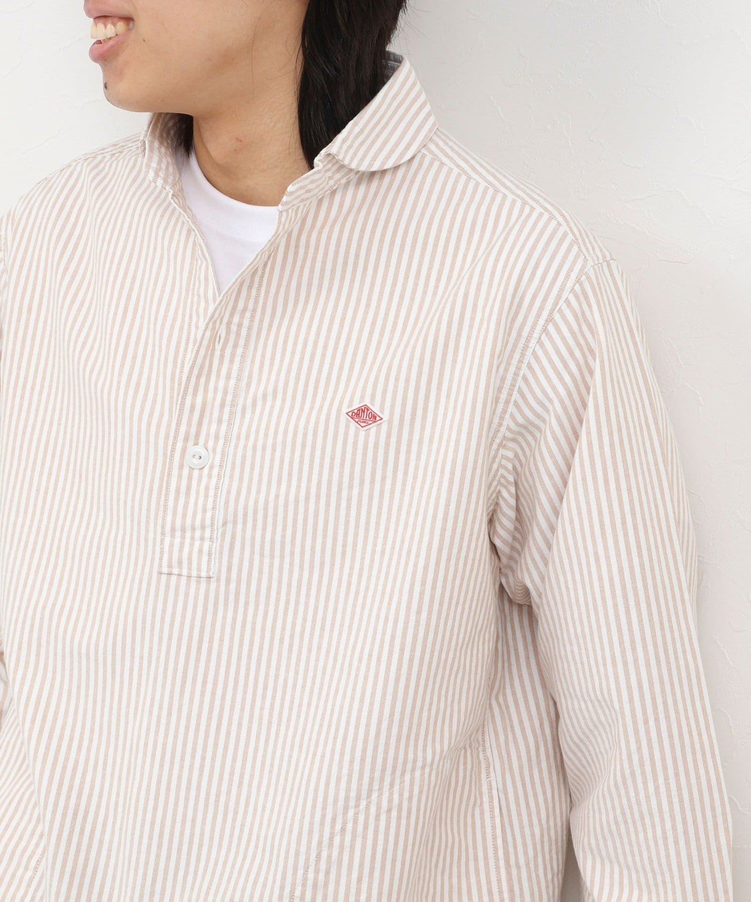 NOLLEY'S(ノーリーズ) 【DANTON/ダントン】ROUND COLLAR P/O SHIRT（DT-B0282 OXP）