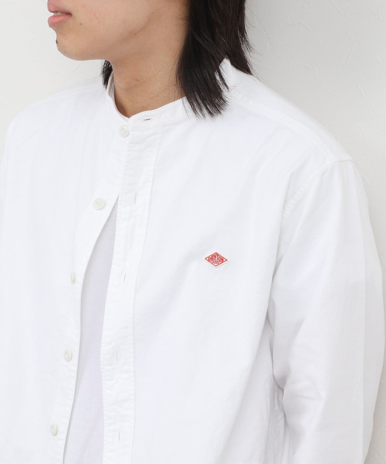 NOLLEY'S(ノーリーズ) 【DANTON/ダントン】SOX BAND COLLAR SHIRT（DT-B0280）