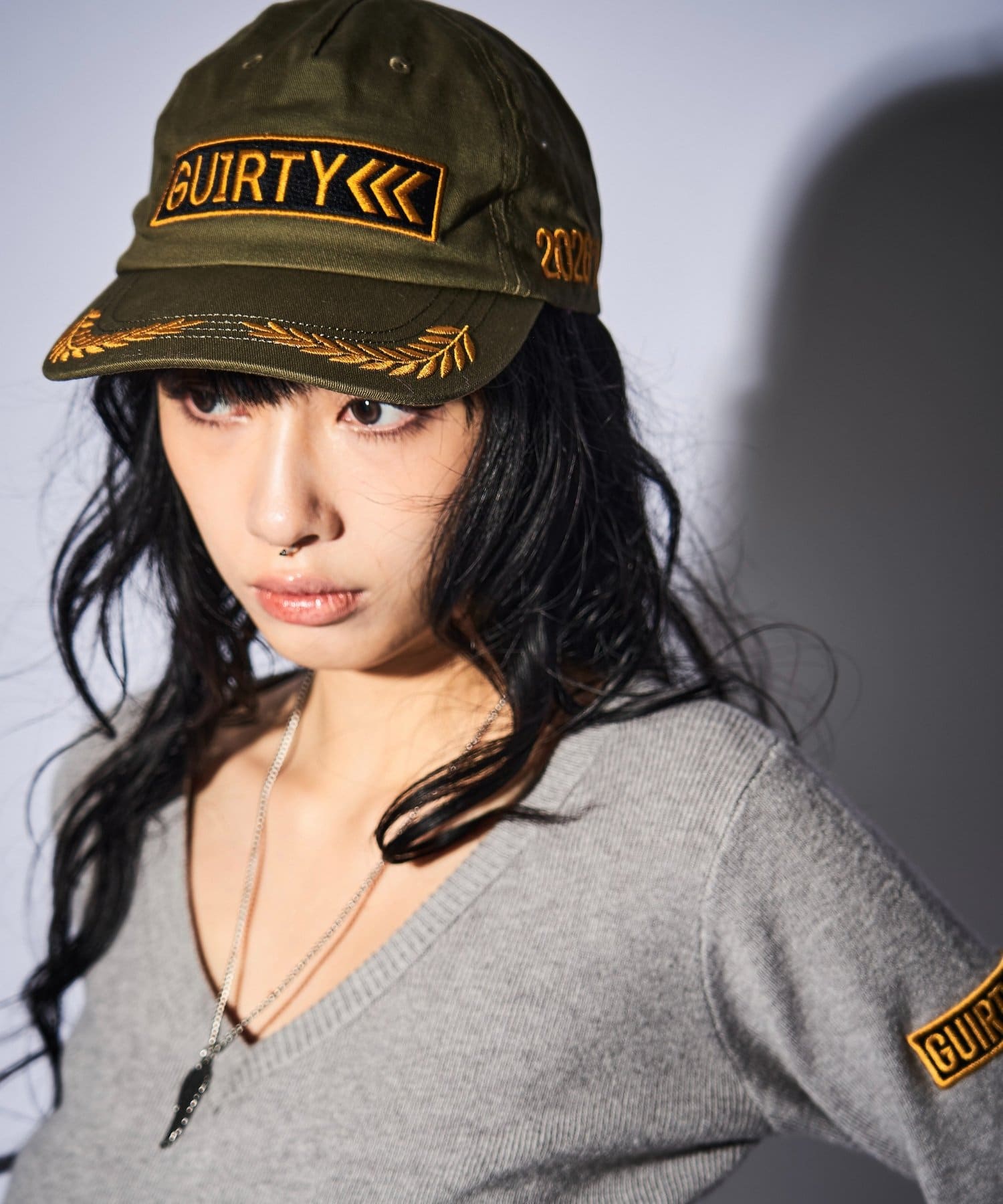WHO’S WHO gallery(フーズフーギャラリー) 【guirty】ワッペンキャップ