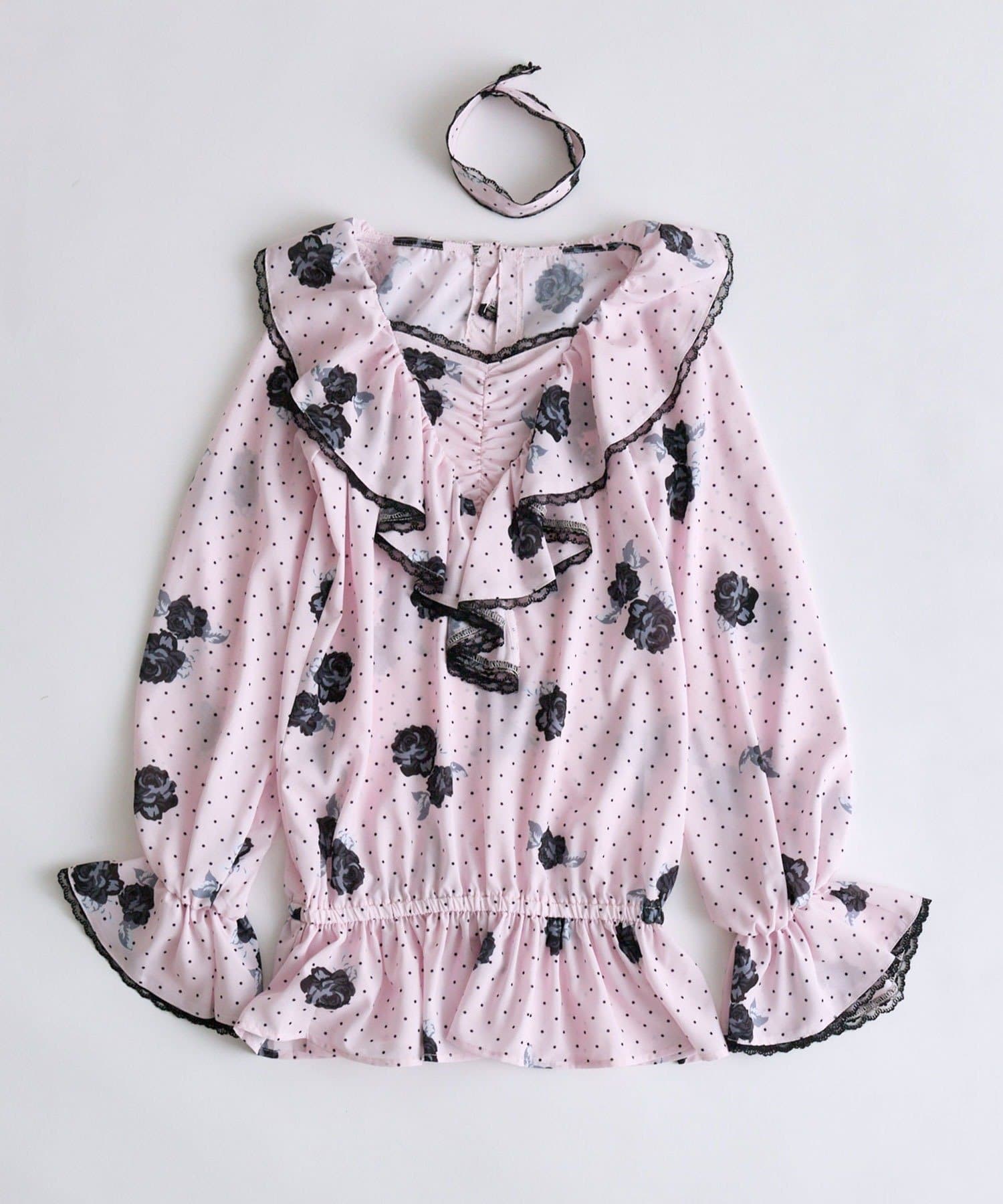 OLIVE des OLIVE(オリーブ デ オリーブ) 【インフルエンサー企画】miko rose blouse