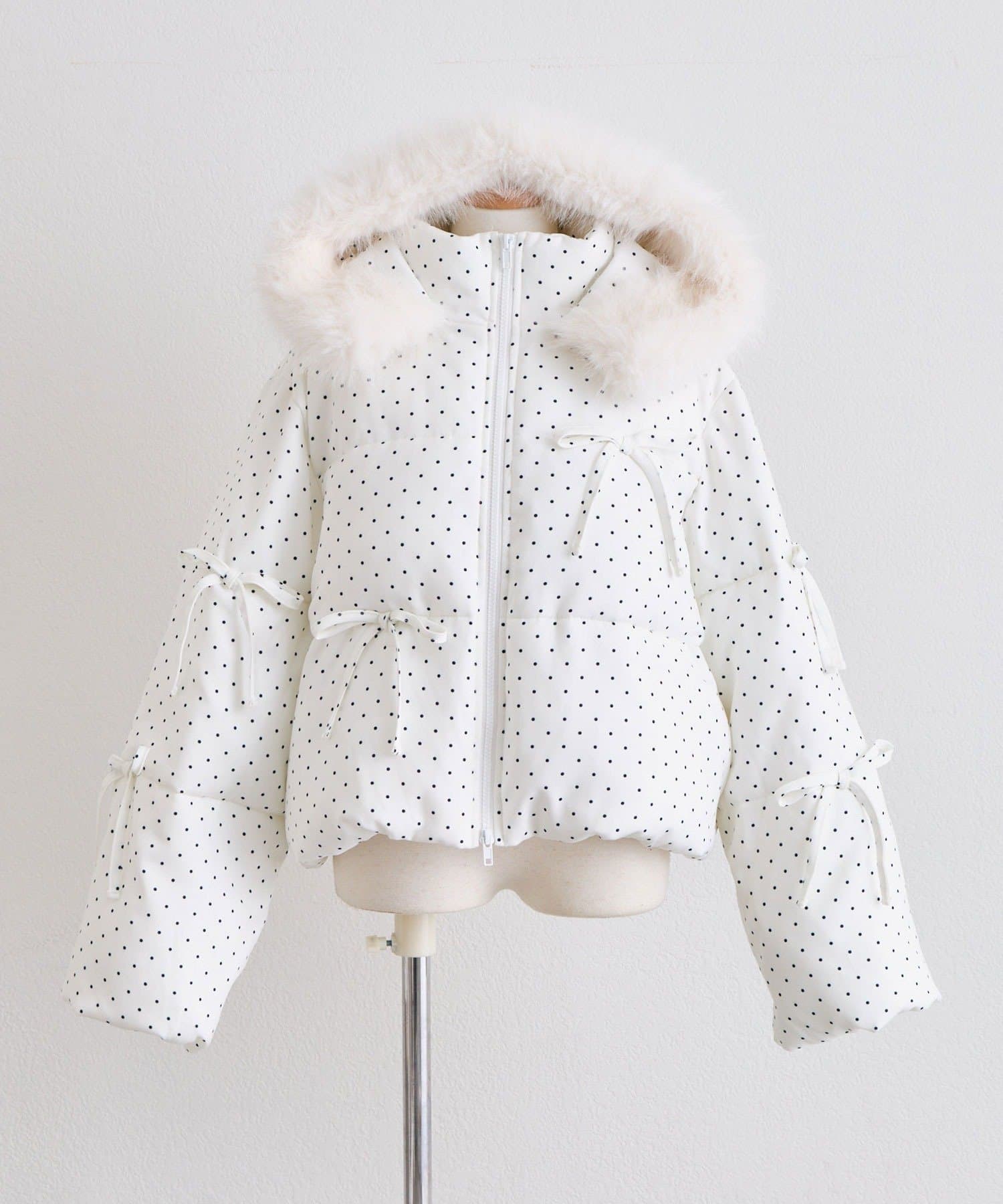 OLIVE des OLIVE(オリーブ デ オリーブ) Snow fur ショートエコダウン