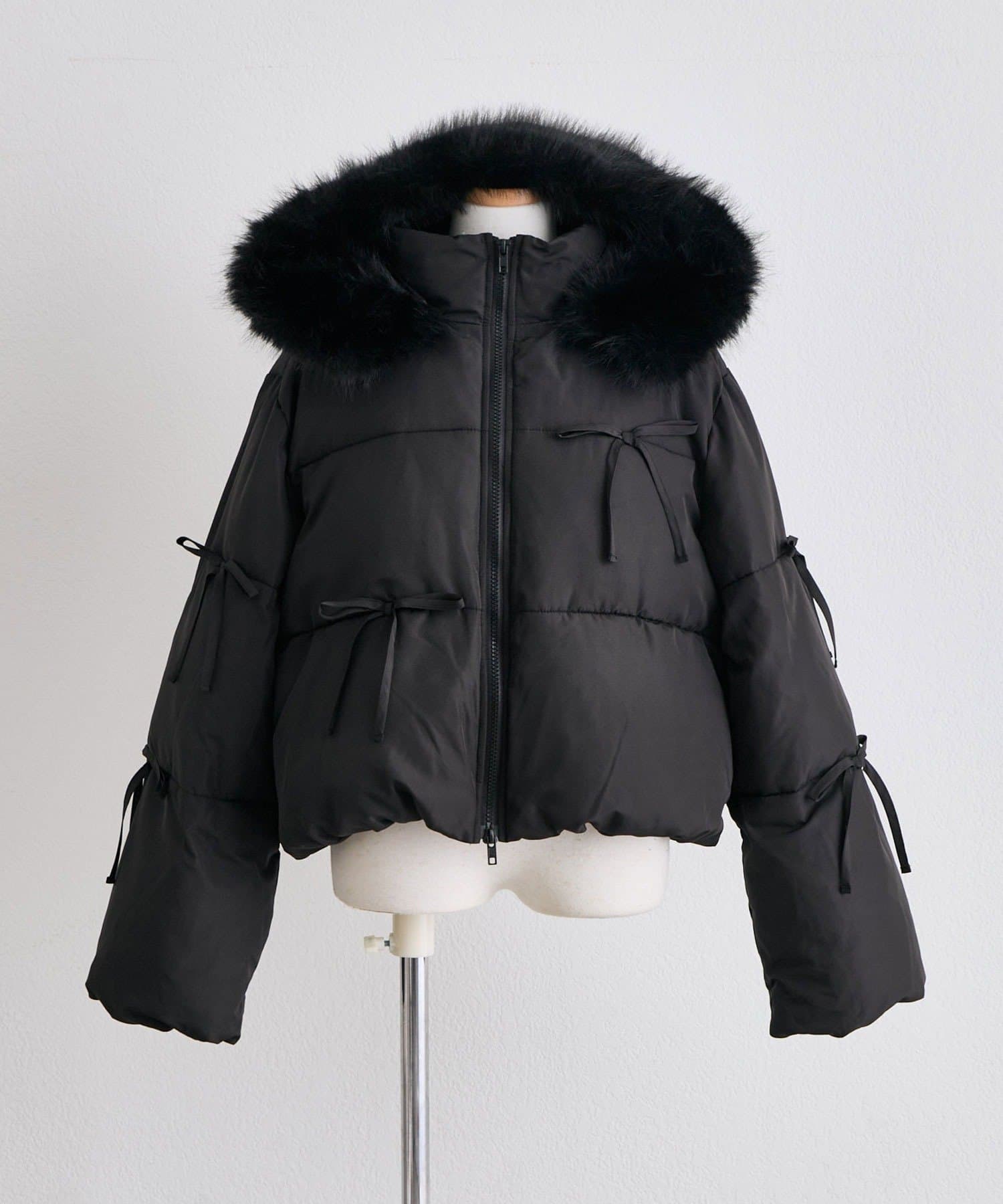 OLIVE des OLIVE(オリーブ デ オリーブ) Snow fur ショートエコダウン