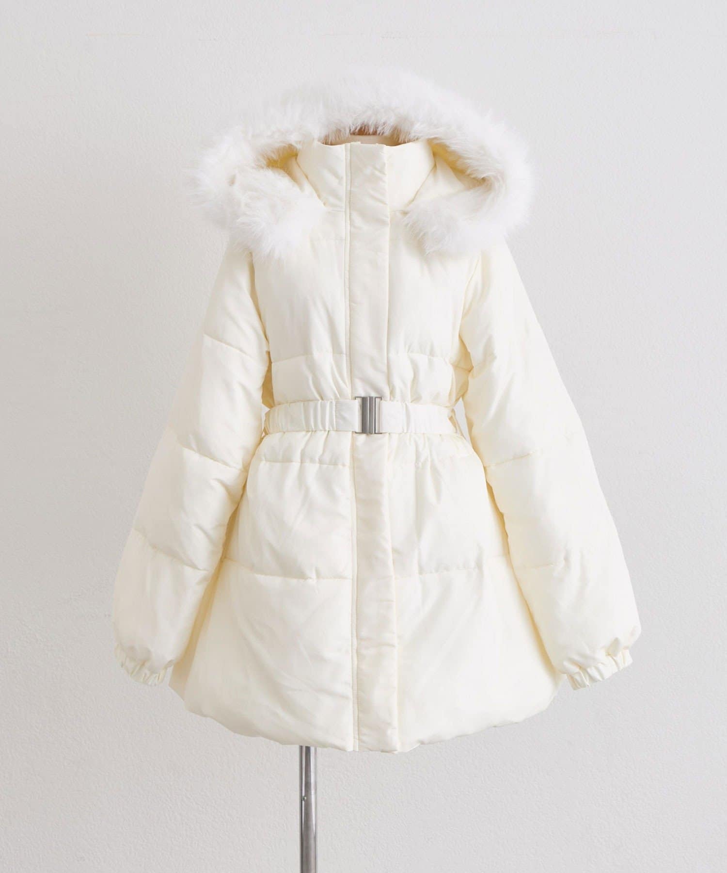 OLIVE des OLIVE(オリーブ デ オリーブ) Snow fur ミドルエコダウン
