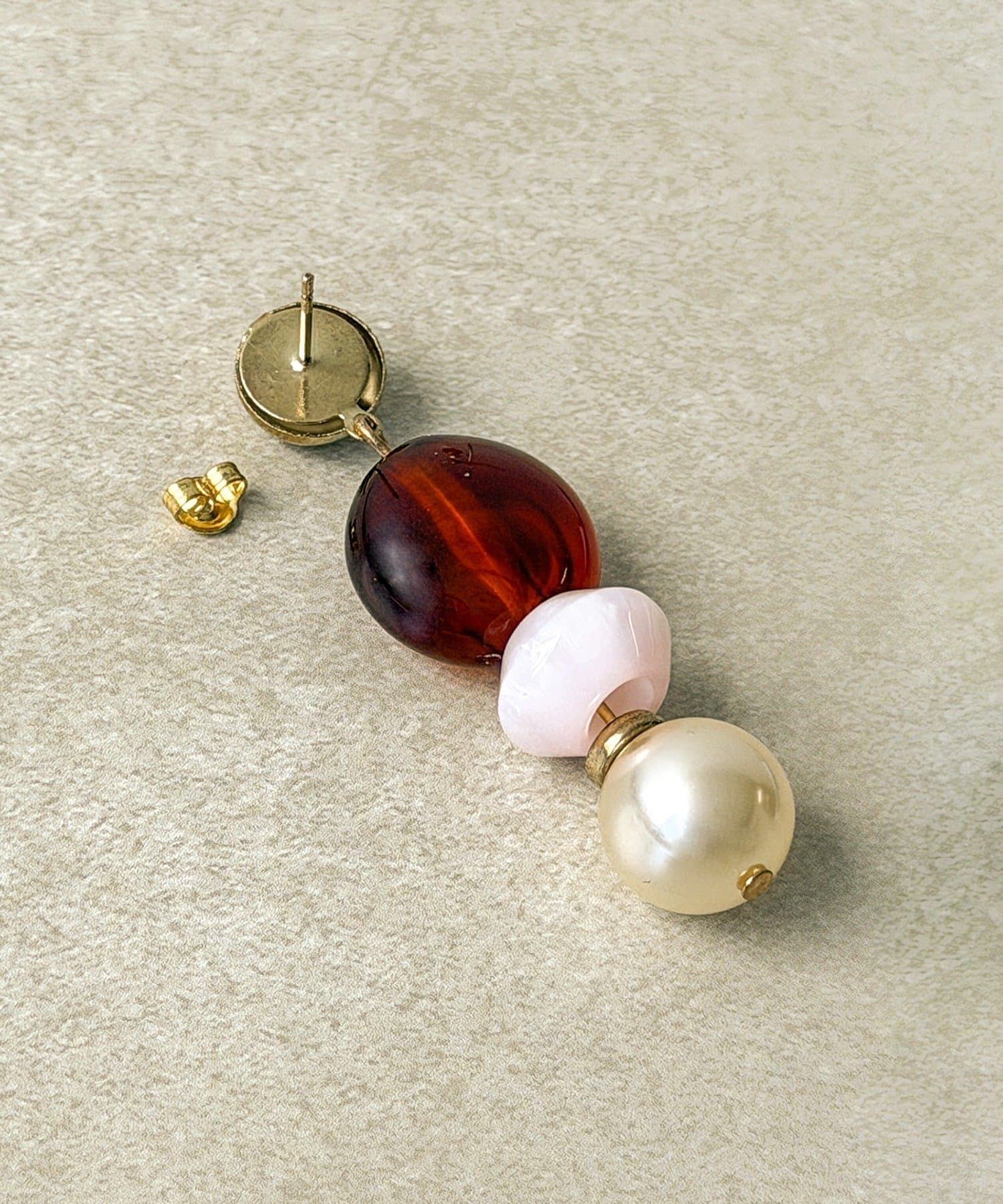 3COINS(スリーコインズ) 大粒パーツピアス
