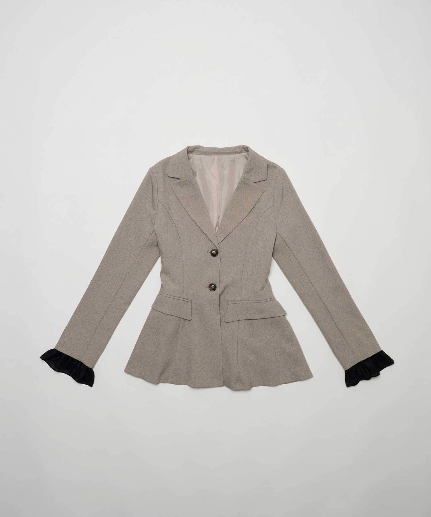 Belle Charme(ベルシャルム) Lace-up Tailored Jacket