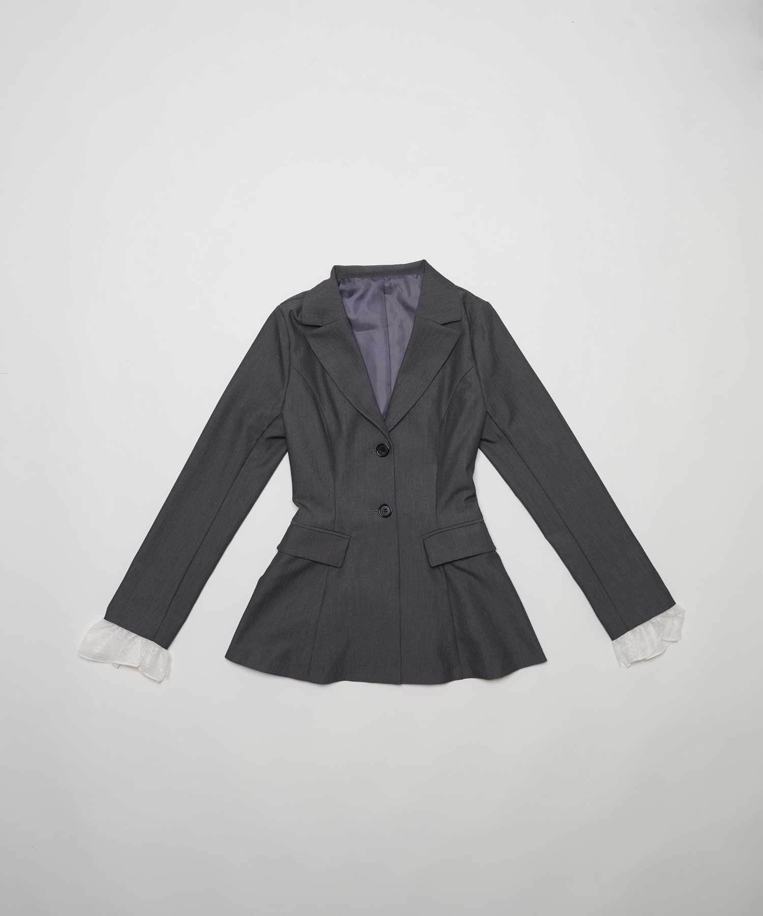Belle Charme(ベルシャルム) Lace-up Tailored Jacket