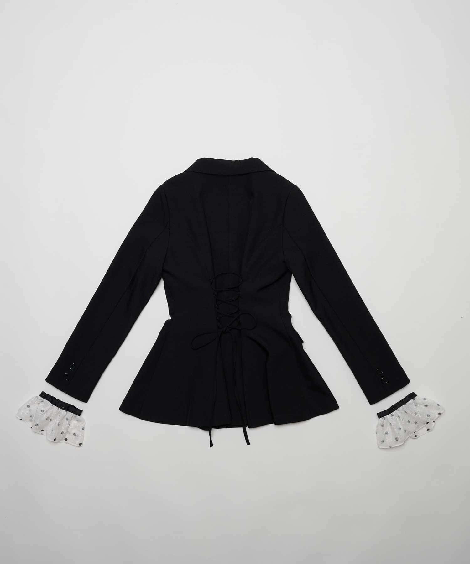 Belle Charme(ベルシャルム) Lace-up Tailored Jacket