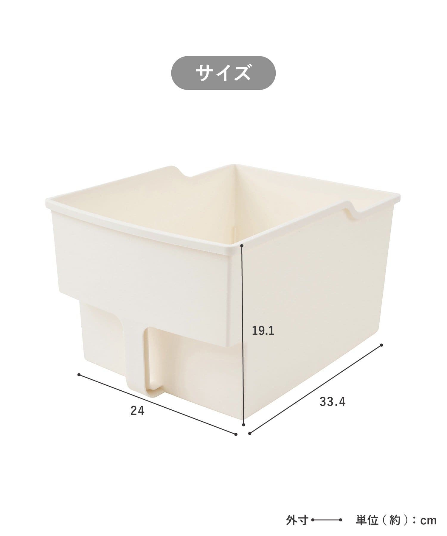 3COINS(スリーコインズ) 吊り戸棚BOX浅型ワイド