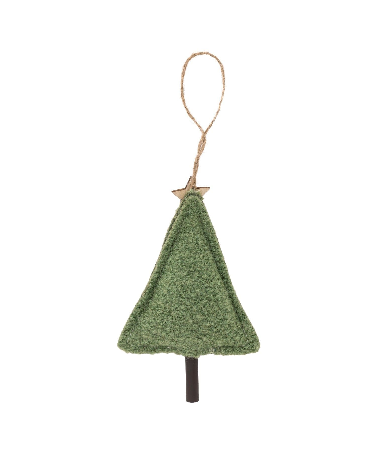 salut!(サリュ) ファブリック刺繍ツリーオーナメント／Natural Christmas