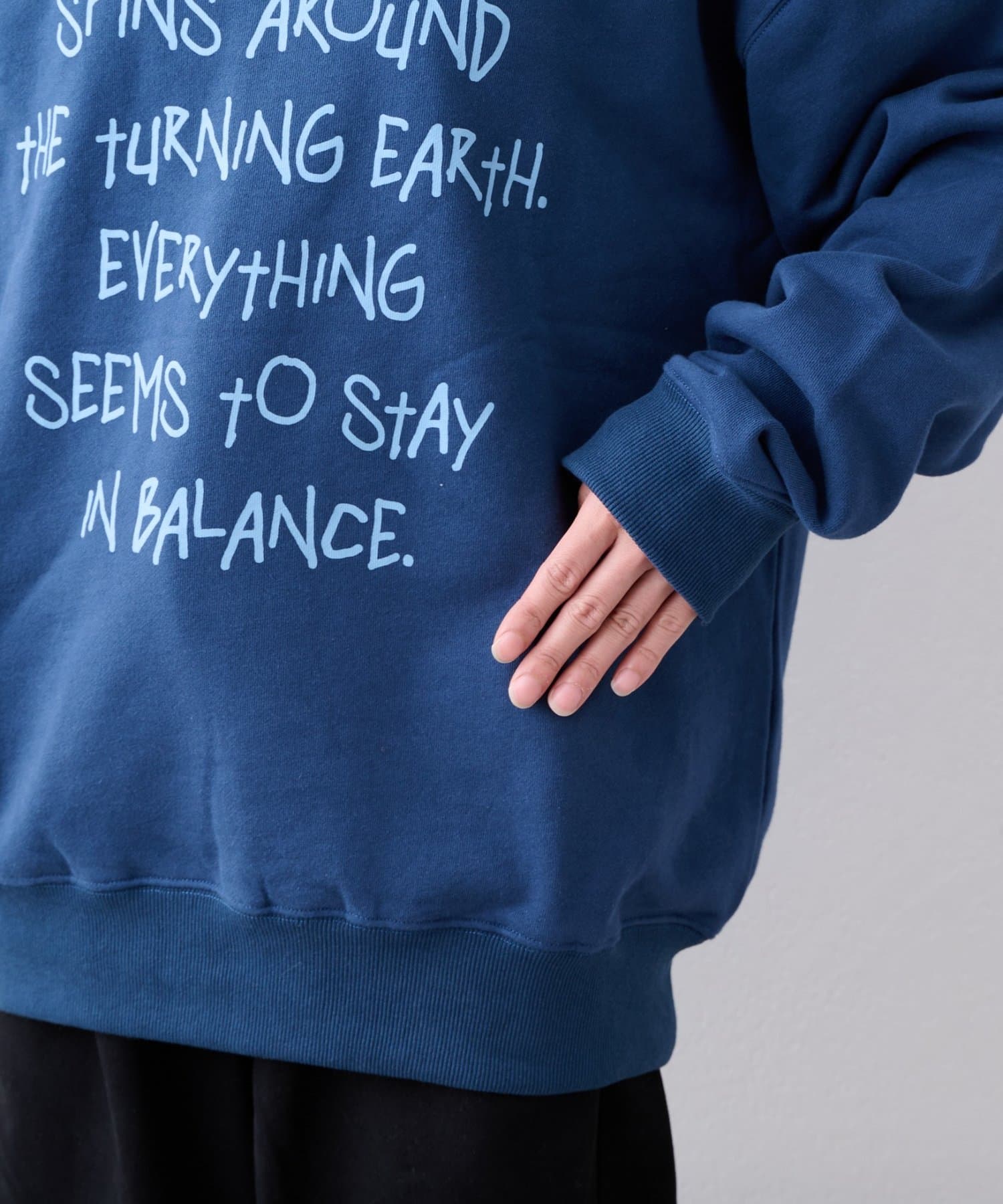CIAOPANIC TYPY(チャオパニックティピー) 【UNISEX】手書きメッセージロゴスウェット/WEB限定カラーあり