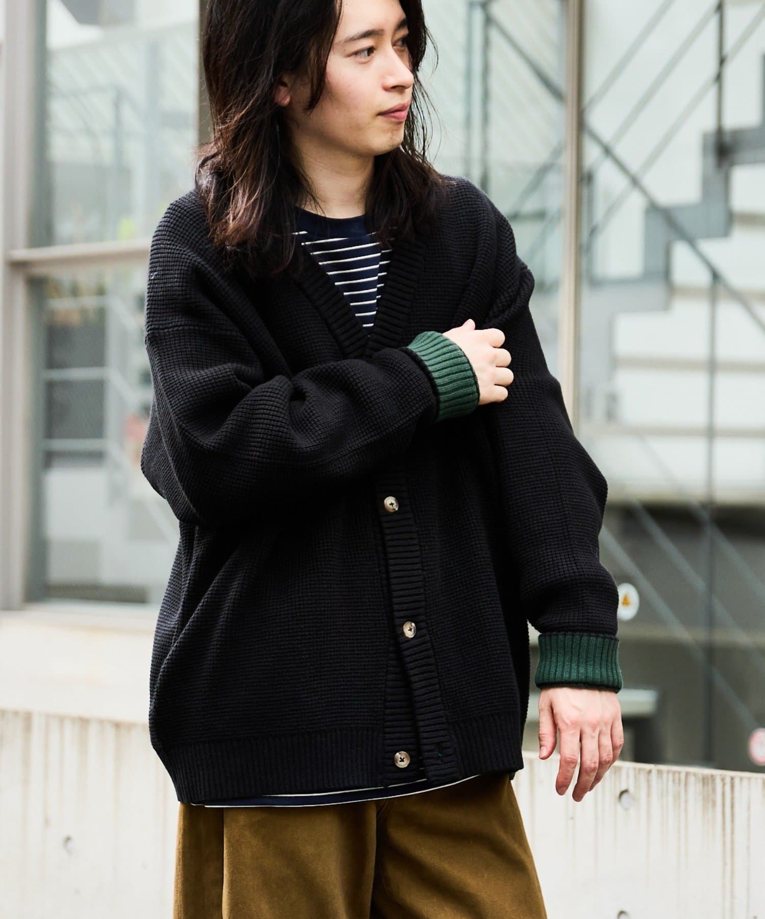 CIAOPANIC TYPY(チャオパニックティピー) 【UNISEX】キープシェイプニットカーディガン