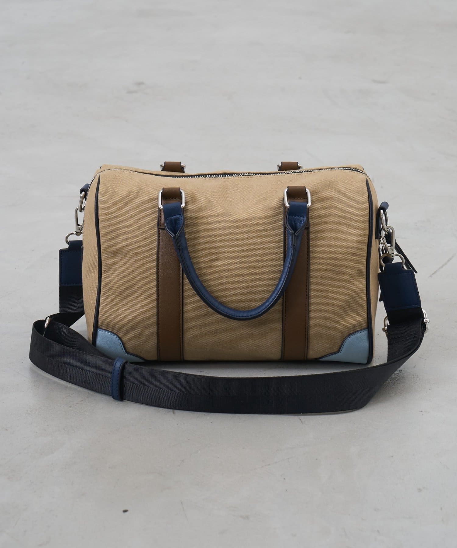 CIAOPANIC TYPY(チャオパニックティピー) 【willow】配色帆布ボストンBAG