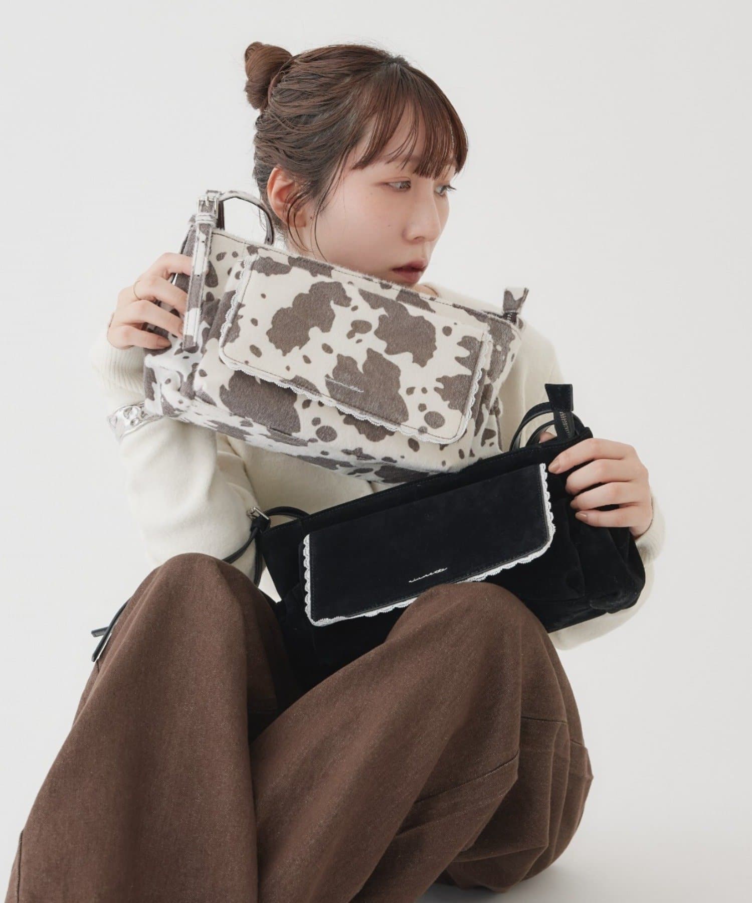 mystic(ミスティック) 【@_tulip08企画】マルチポケットワイドボストンbag
