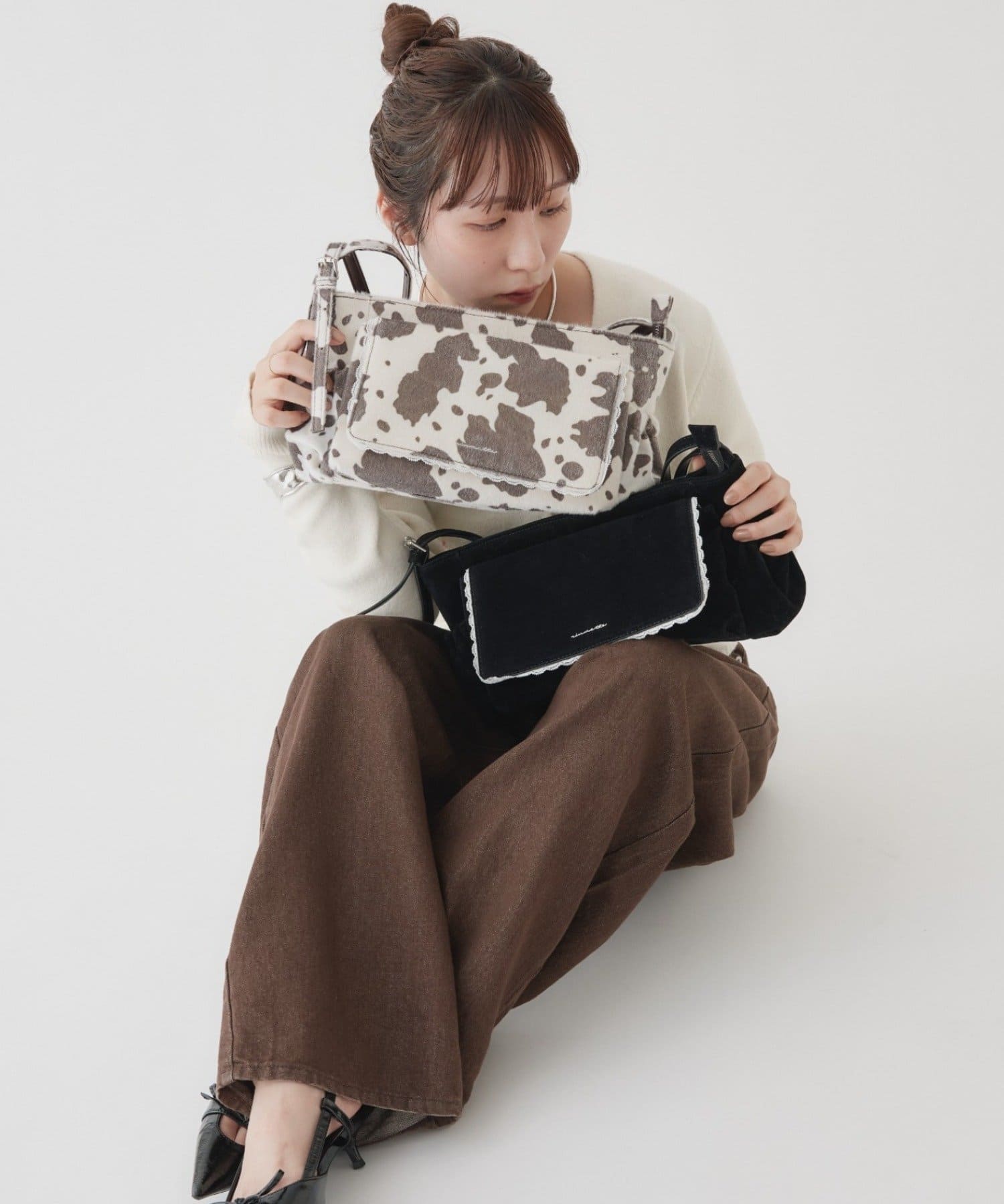 mystic(ミスティック) 【@_tulip08企画】マルチポケットワイドボストンbag