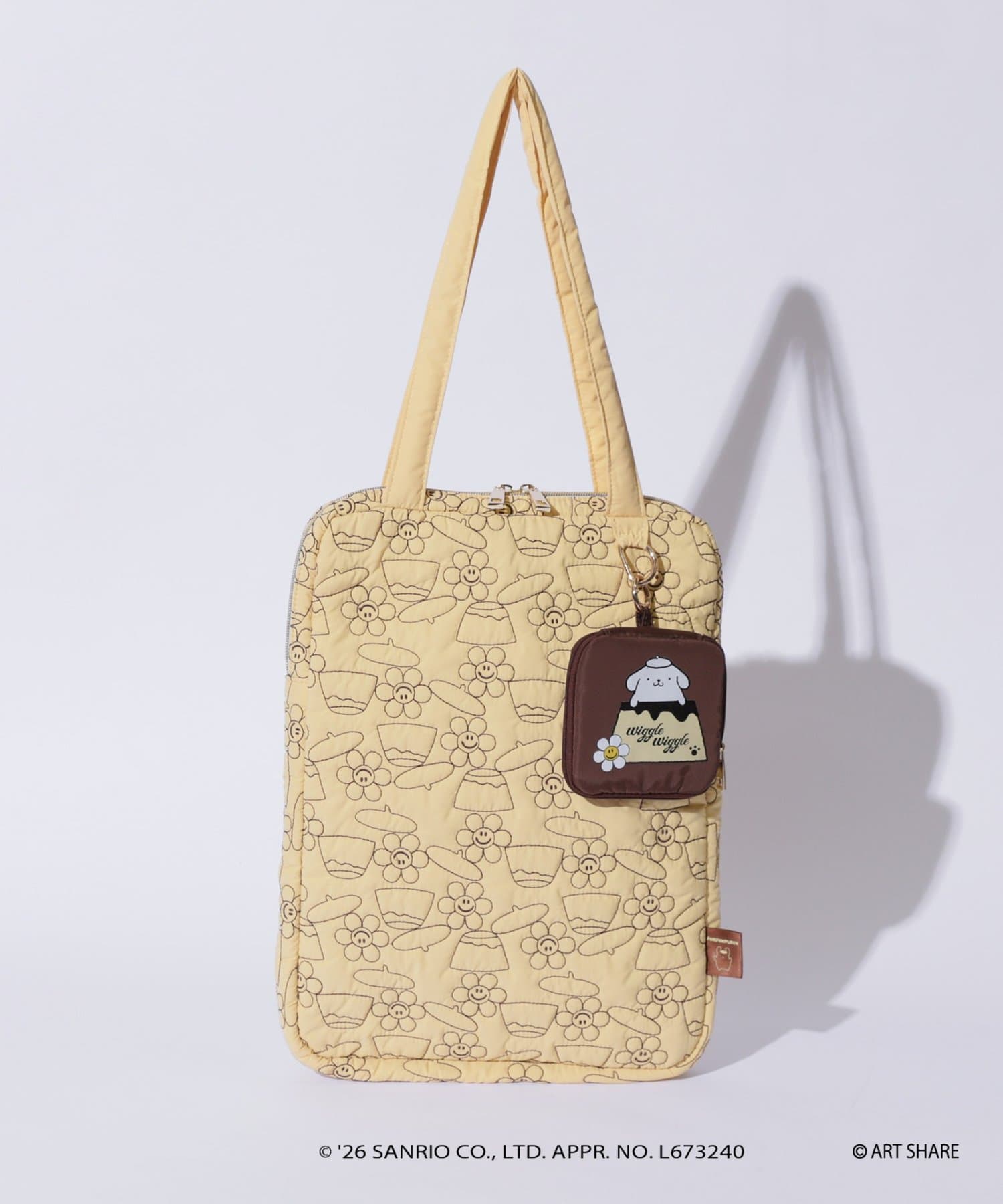CIAOPANIC TYPY(チャオパニックティピー) サンリオキャラクターズ ❘ wiggle wiggle ❘ CIAOPANIC TYPY 総刺繍柄PCケースショルダーBAG