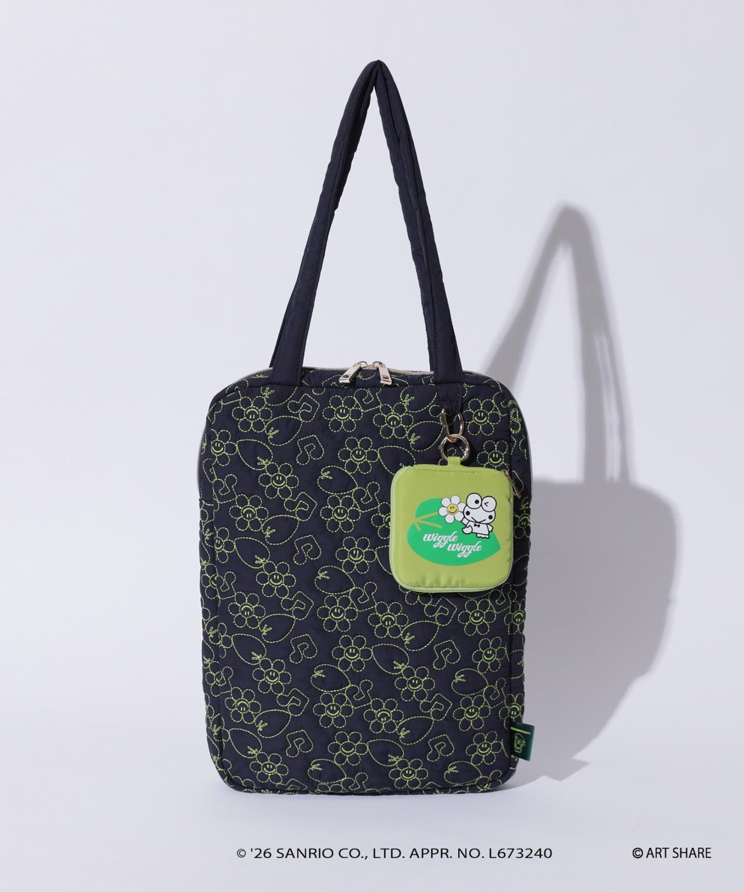 CIAOPANIC TYPY(チャオパニックティピー) サンリオキャラクターズ ❘ wiggle wiggle ❘ CIAOPANIC TYPY 総刺繍柄PCケースショルダーBAG