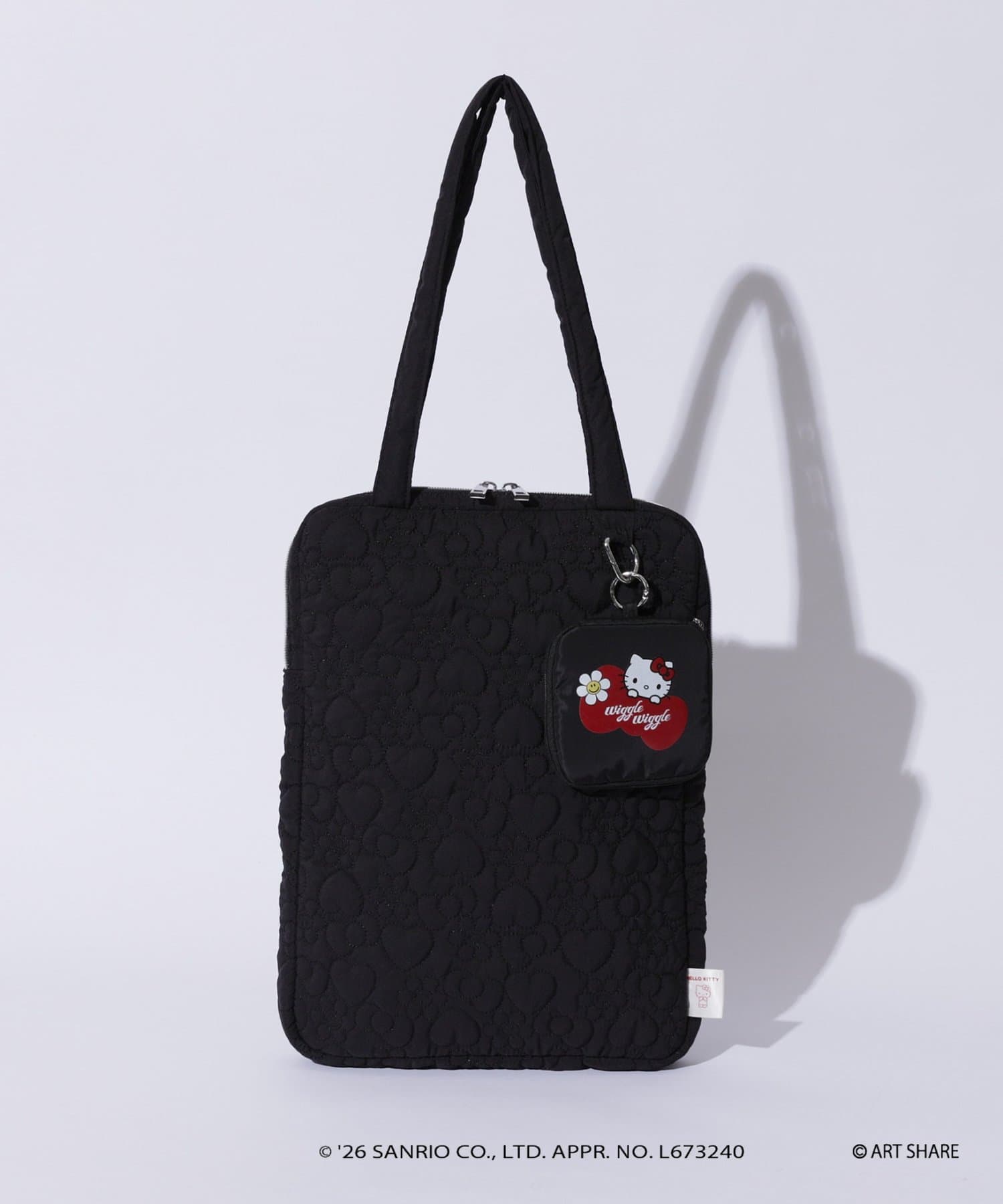 CIAOPANIC TYPY(チャオパニックティピー) サンリオキャラクターズ ❘ wiggle wiggle ❘ CIAOPANIC TYPY 総刺繍柄PCケースショルダーBAG