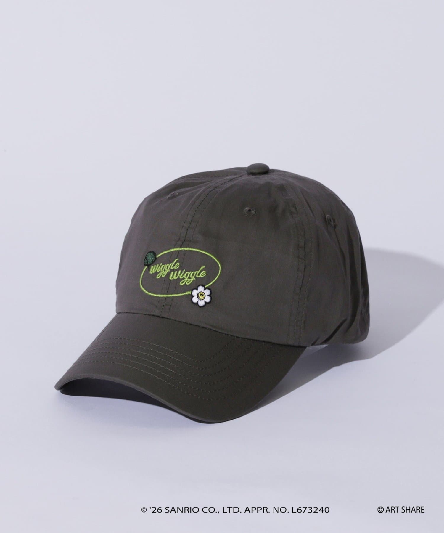 CIAOPANIC TYPY(チャオパニックティピー) サンリオキャラクターズ ❘ wiggle wiggle ❘ CIAOPANIC TYPY ポイント刺繍バックシルエットCAP