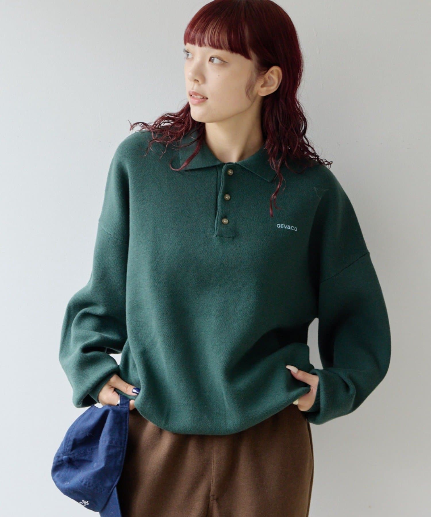CIAOPANIC TYPY(チャオパニックティピー) 【26Winter展示会 出展商品】【GEVACO】配色ロゴニットポロ