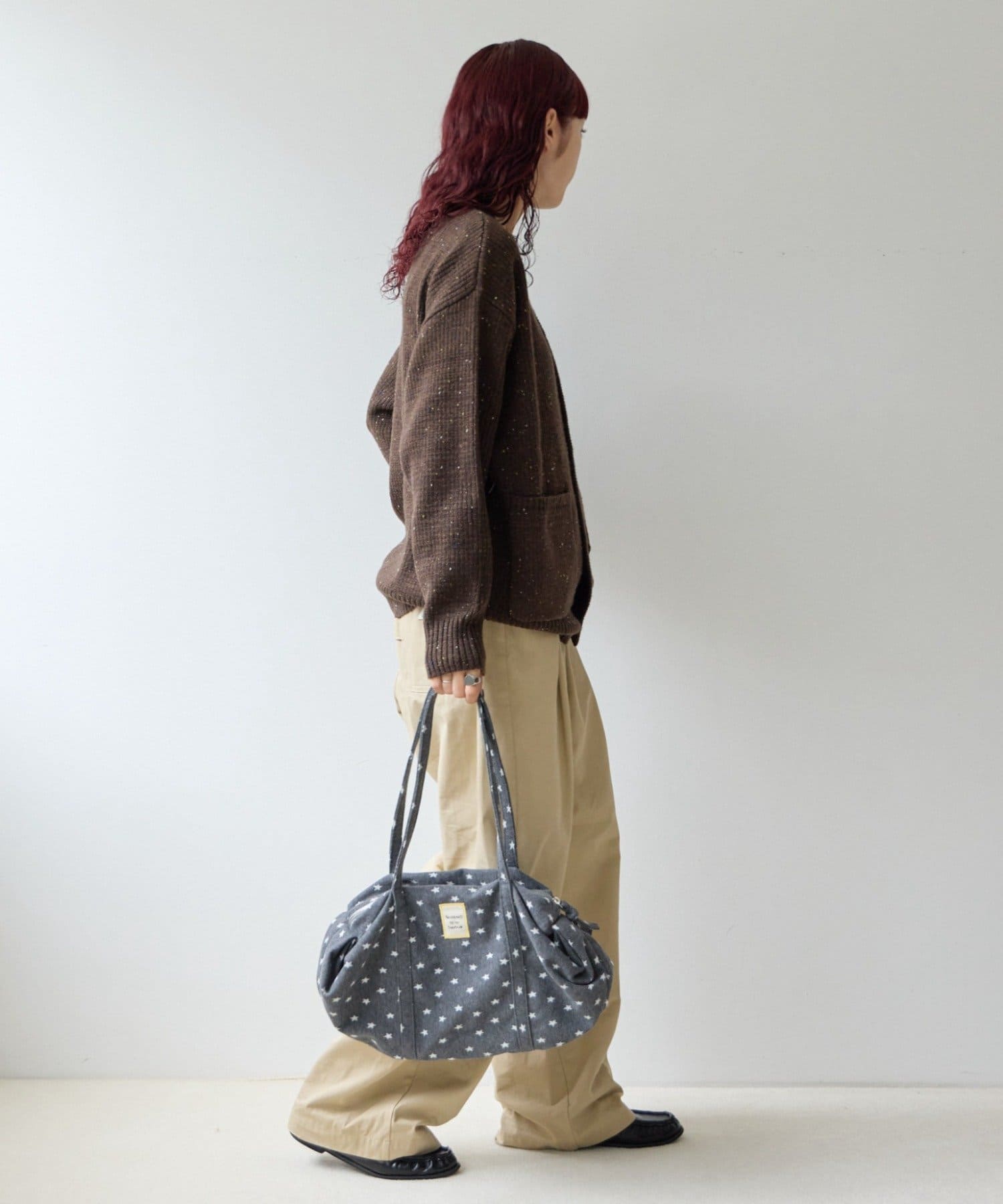 CIAOPANIC TYPY(チャオパニックティピー) 【26Winter展示会 出展商品】【GEVACO】ラウンドネックネップリブカーデ
