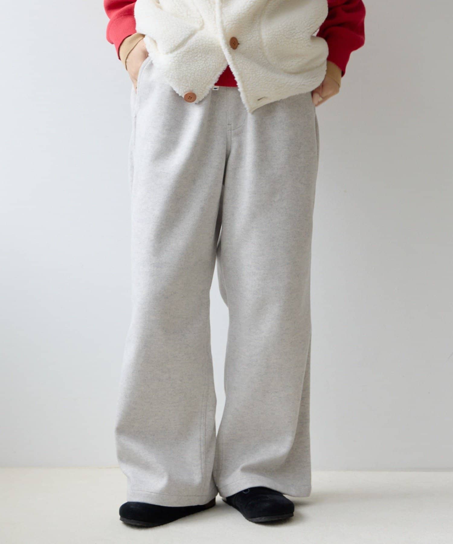 CIAOPANIC TYPY(チャオパニックティピー) 【26Winter展示会 出展商品】【GEVACO】ウールライクイージーワークパンツ