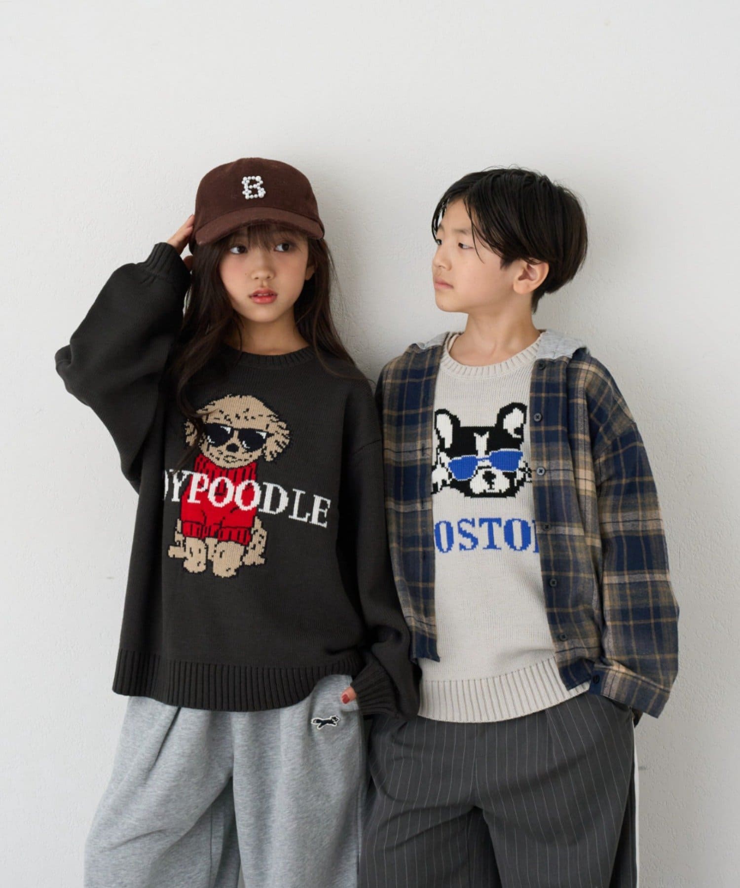 CIAOPANIC TYPY(チャオパニックティピー) 【26Winter展示会 出展商品】【KIDS】KIDSアソート犬ニット