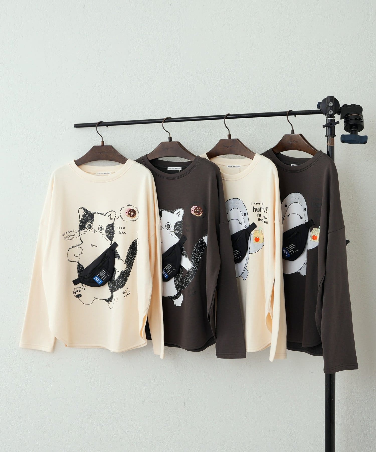 NICE CLAUP / OLIVE des OLIVE OUTLET(ナイスクラップ  / オリーブ デ オリーブ アウトレット) 【continuer】アソートユルキャラトレーナー