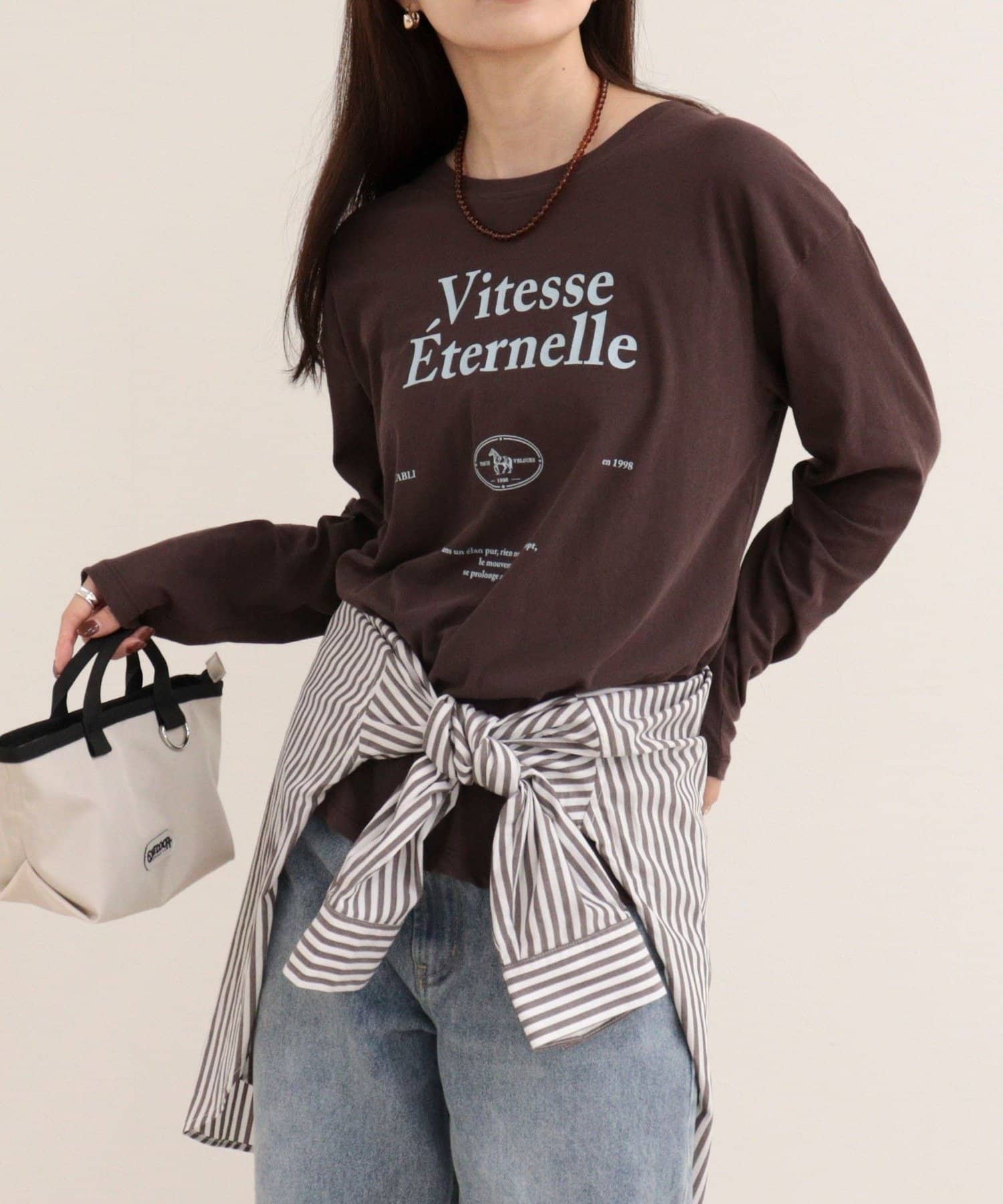 FREDY & GLOSTER(フレディ アンド グロスター) ロゴロンTシャツ