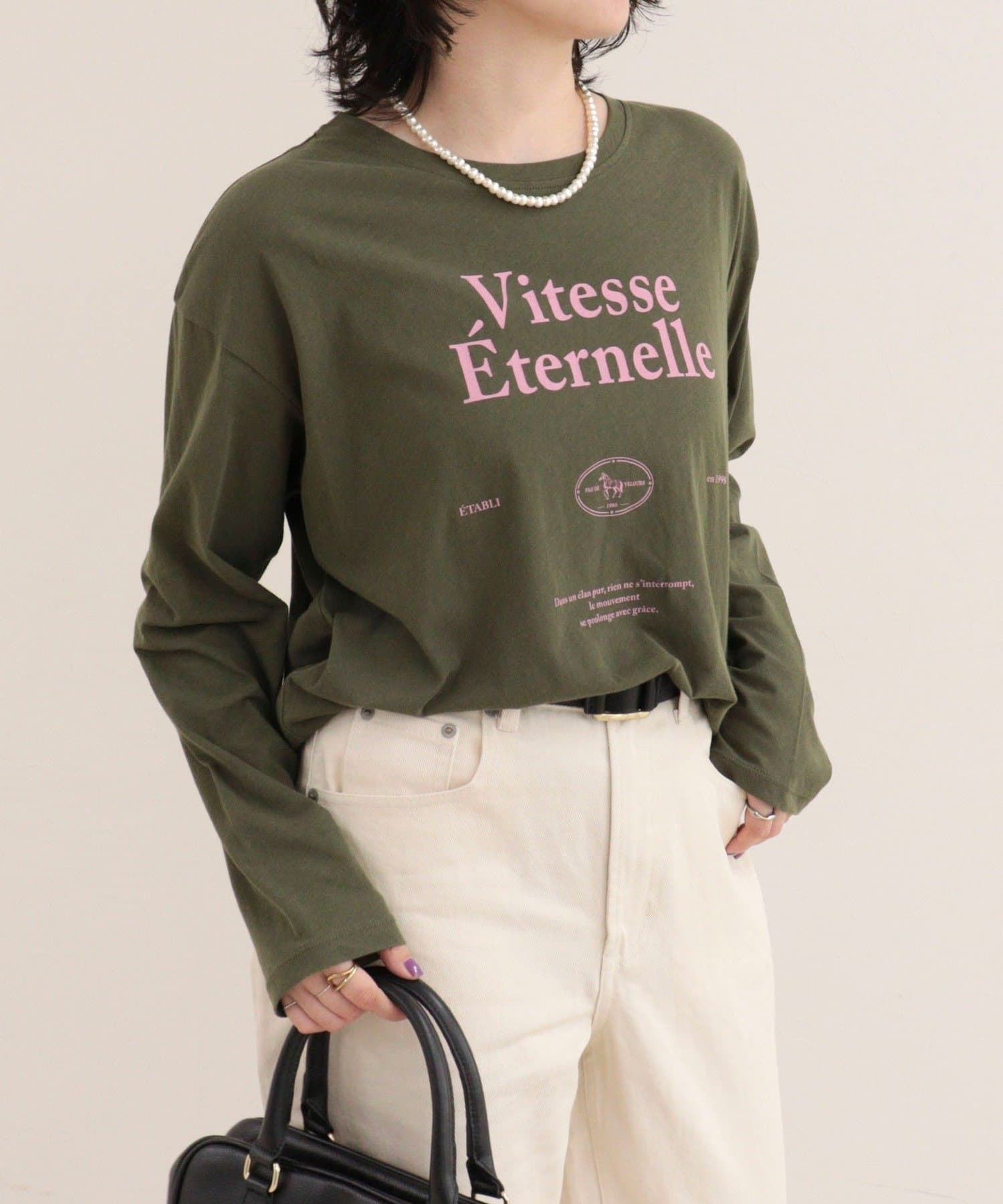 FREDY & GLOSTER(フレディ アンド グロスター) ロゴロンTシャツ