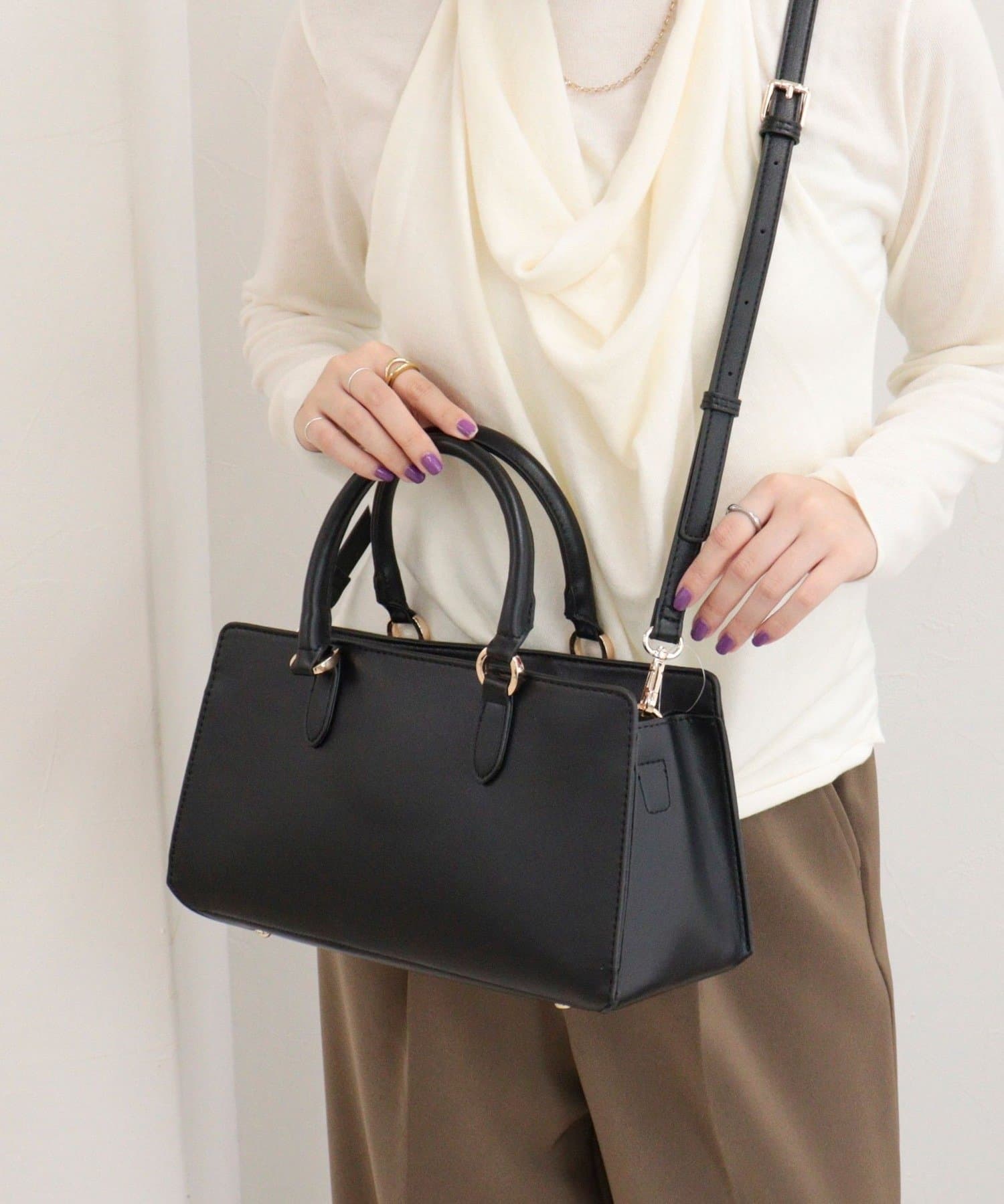 FREDY & GLOSTER(フレディ アンド グロスター) クラシカル2WAYボストンバッグ