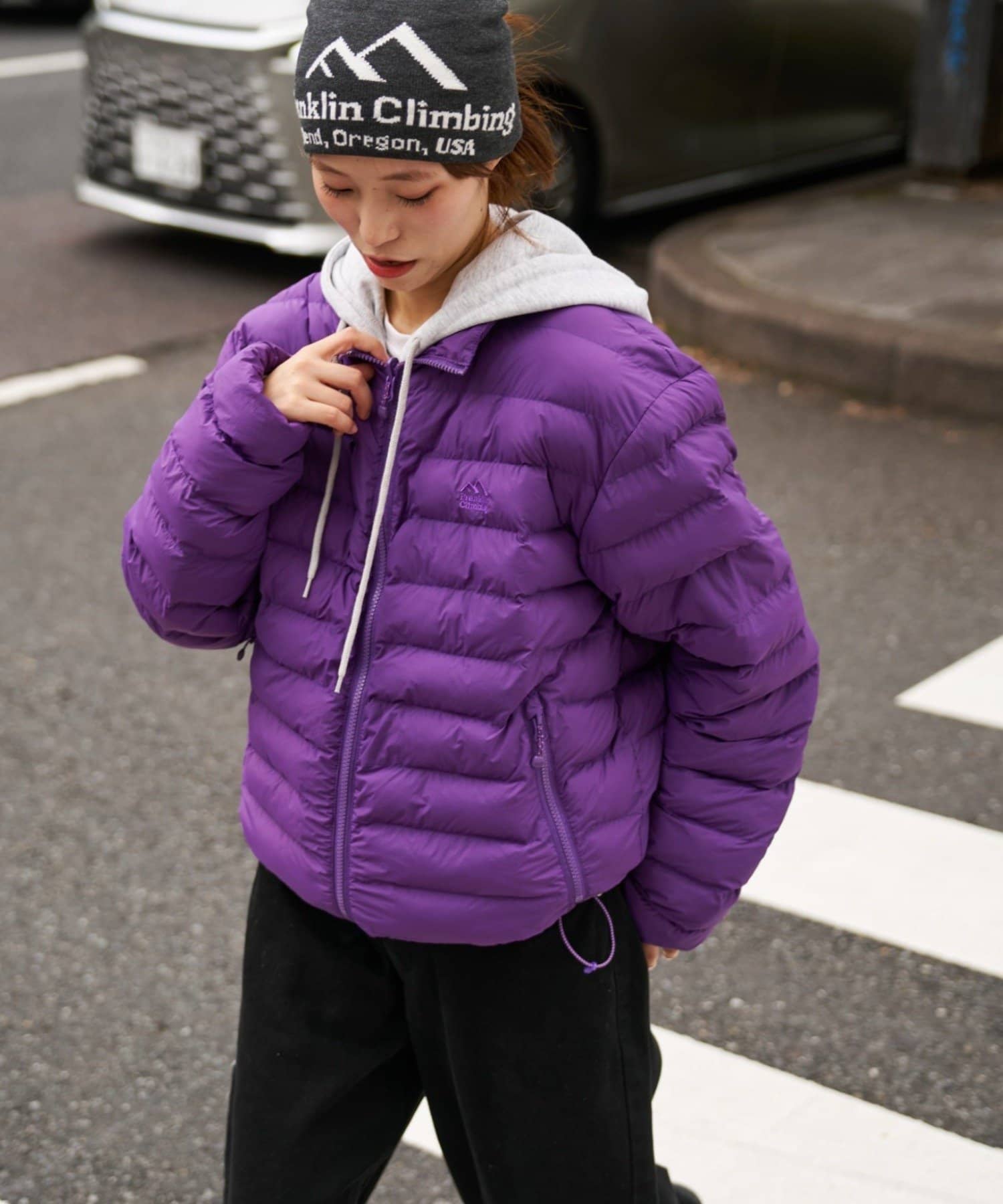 CIAOPANIC TYPY(チャオパニックティピー) 【Franklin Climbing】【UNISEX】撥水/UVカット/保温/クライムアルタライトダウンジャケット